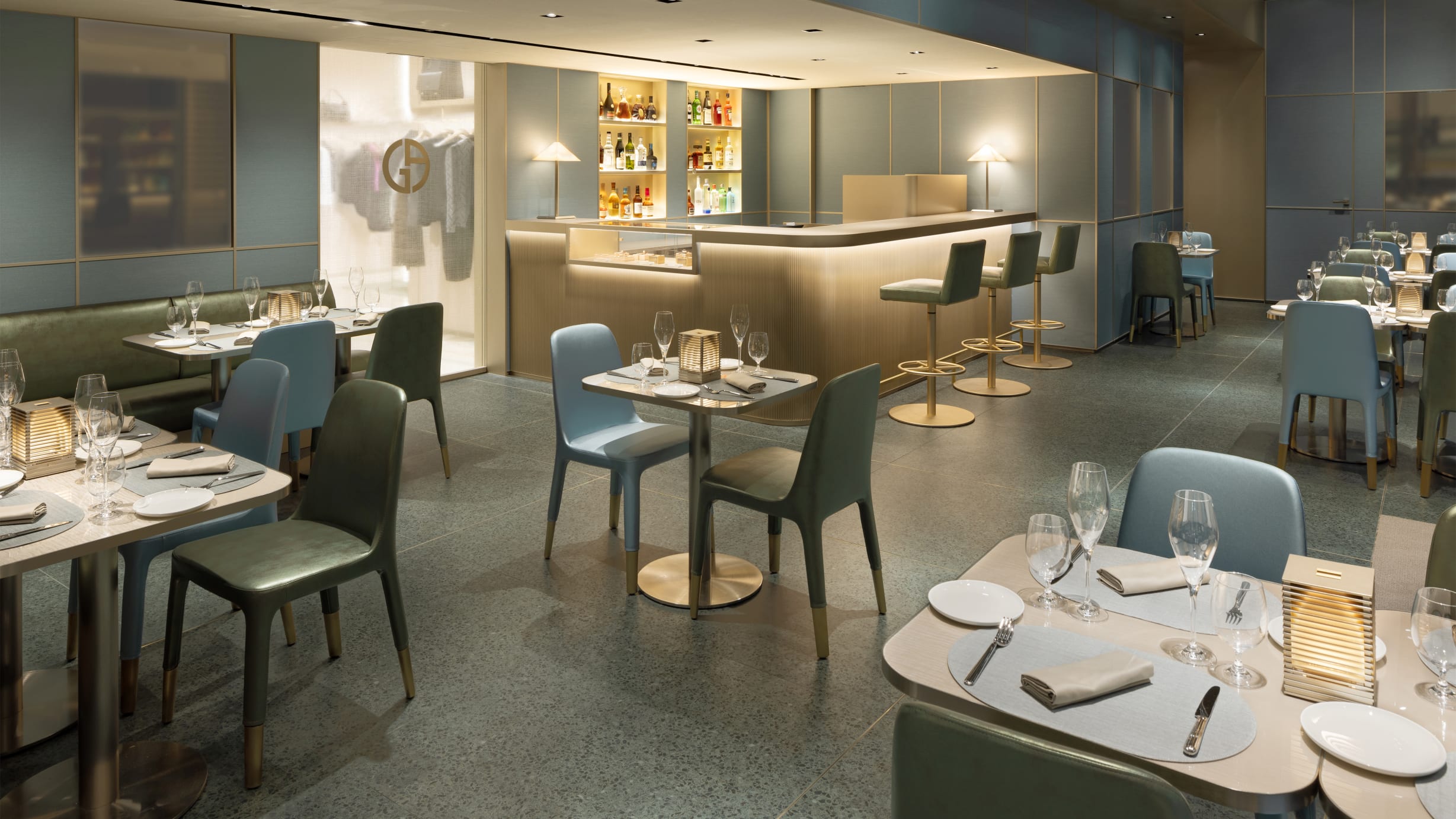 Armani Caffè Tokyo Location