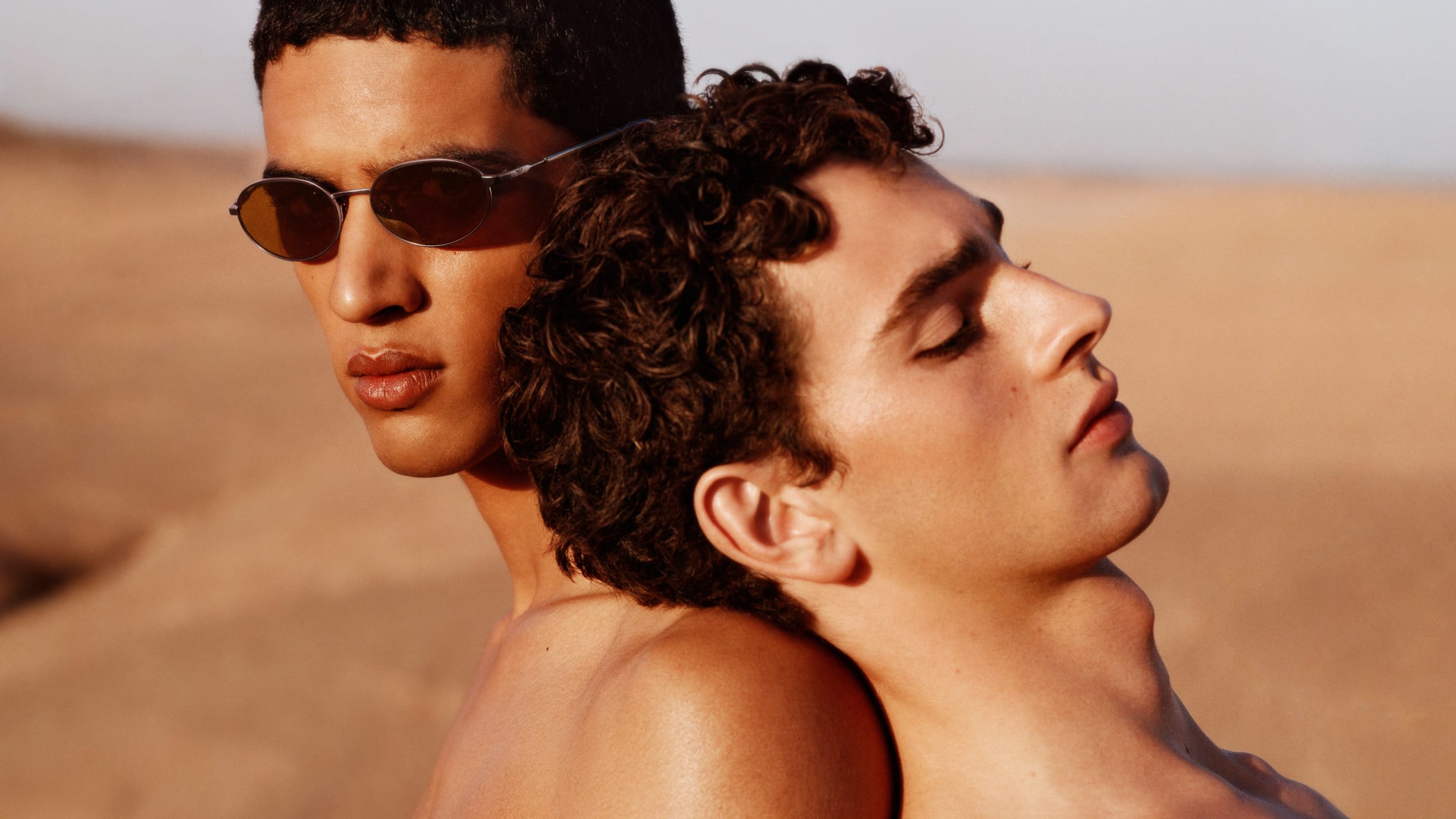 EA Eyewear Man with Glasses