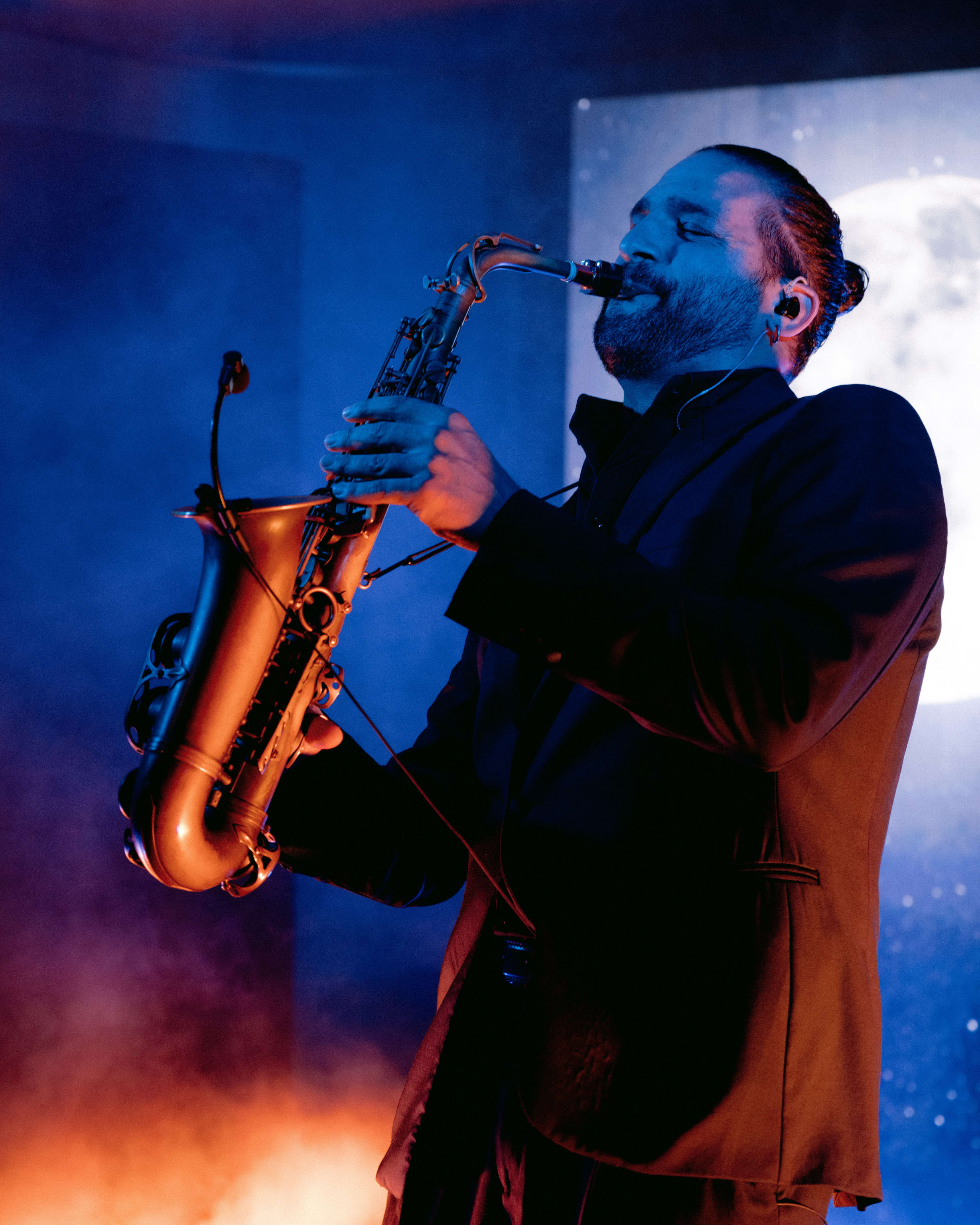 Saxophonist_with_Dark_Background