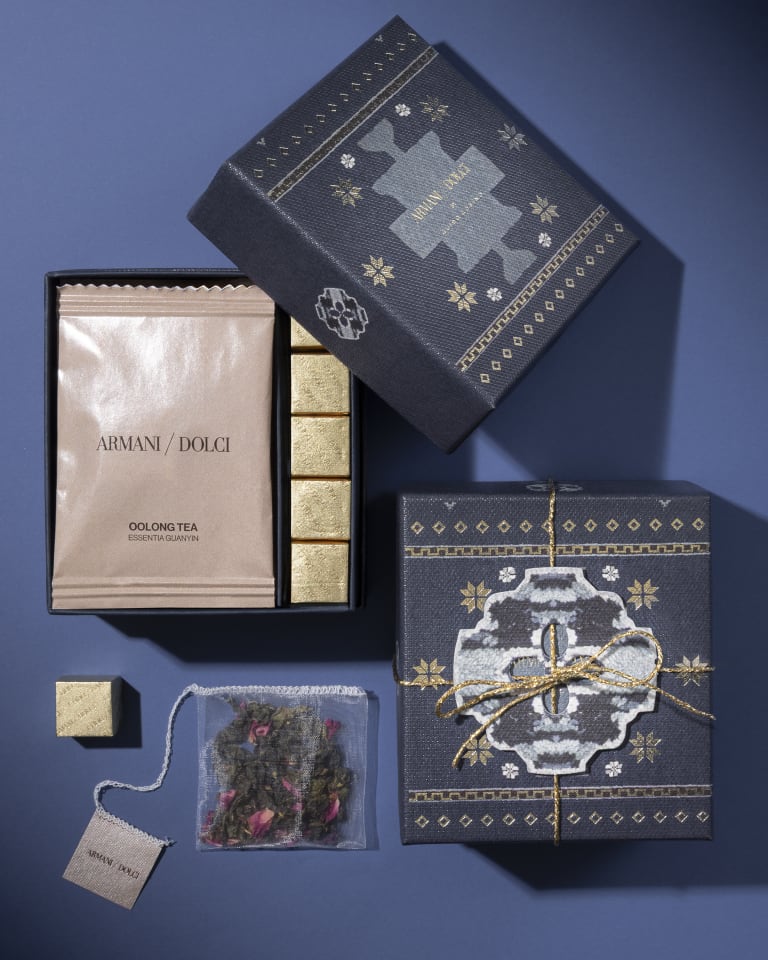 Video depicting different boxes of chocolates that seem to come to life and open up allowing chocolates to seemingly fly out into a colourful space