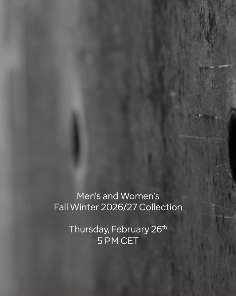 Abstract content used as an invitation to the Emporio Armani