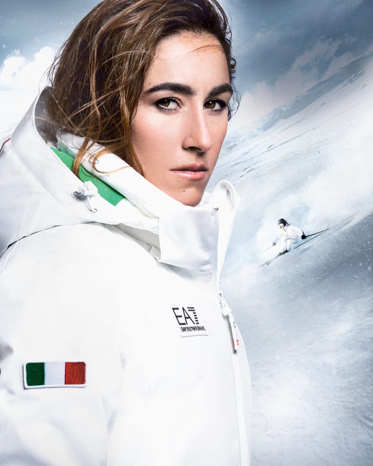 Video showing different models working out in an underground car park wearing technical apparel from the EA7 Autumn/Winter 2024 collection 