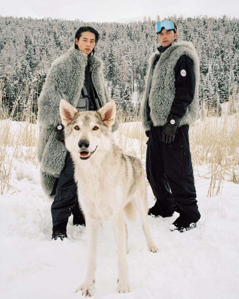 Video showing starting of Giorgio Armani Women's Spring/Summer 2026 fashion