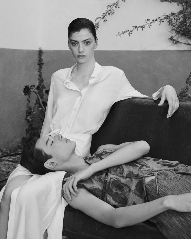 Video showcasing abstract content used as an invitation to the Emporio Armani