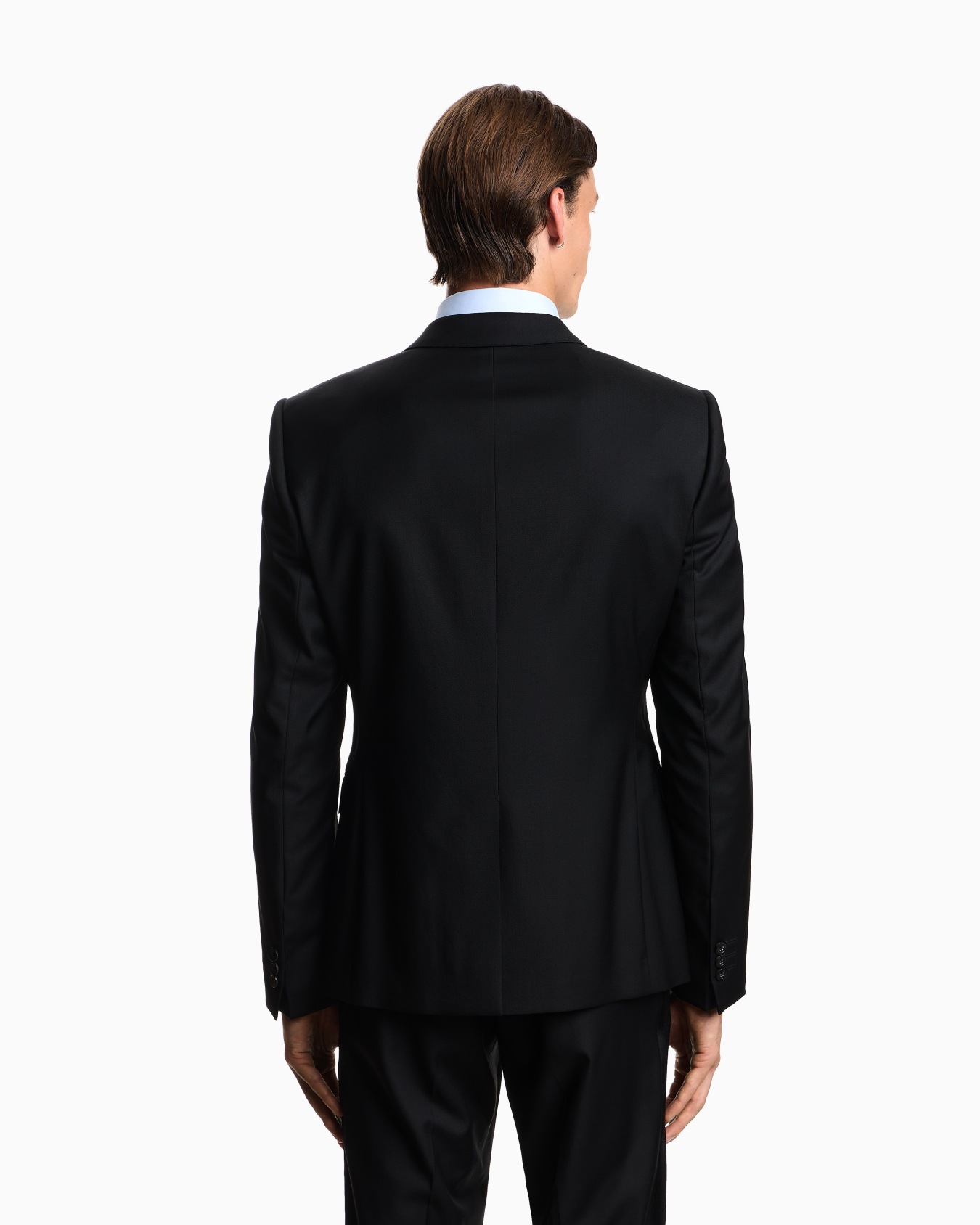 Single-breasted, worsted virgin-wool jacket Slide 2