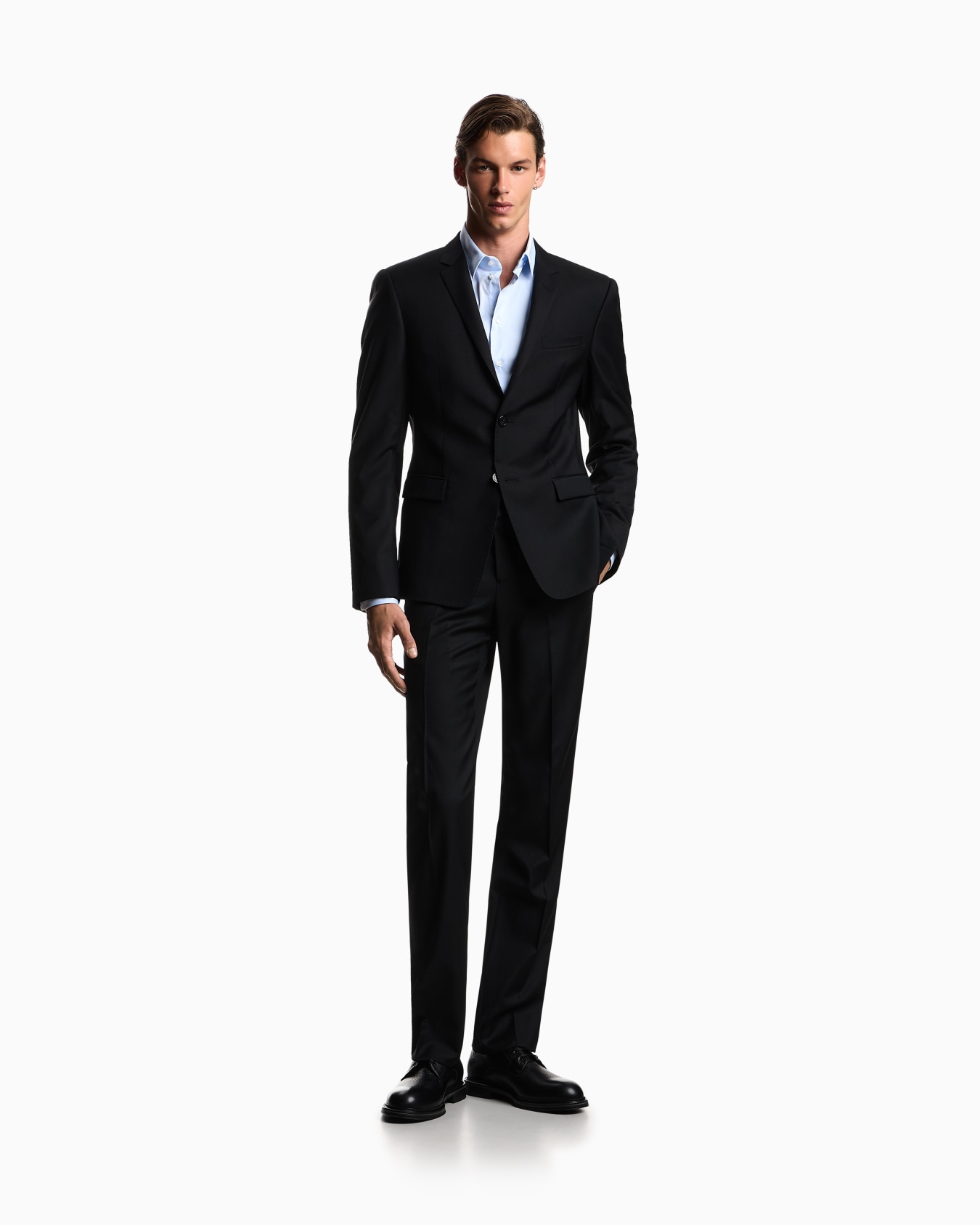 Worsted virgin-wool trousers Slide 1