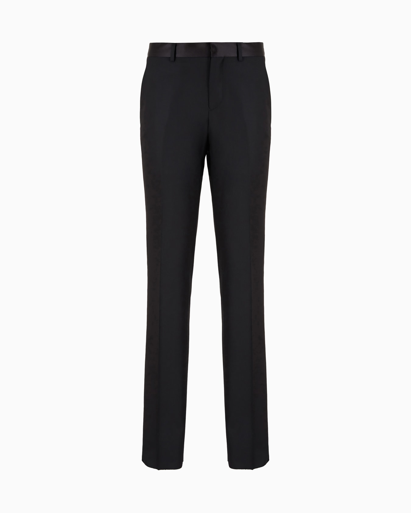 Worsted virgin-wool trousers Slide 0