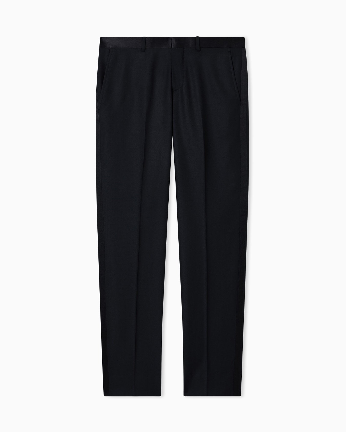 Worsted virgin-wool trousers Slide 0