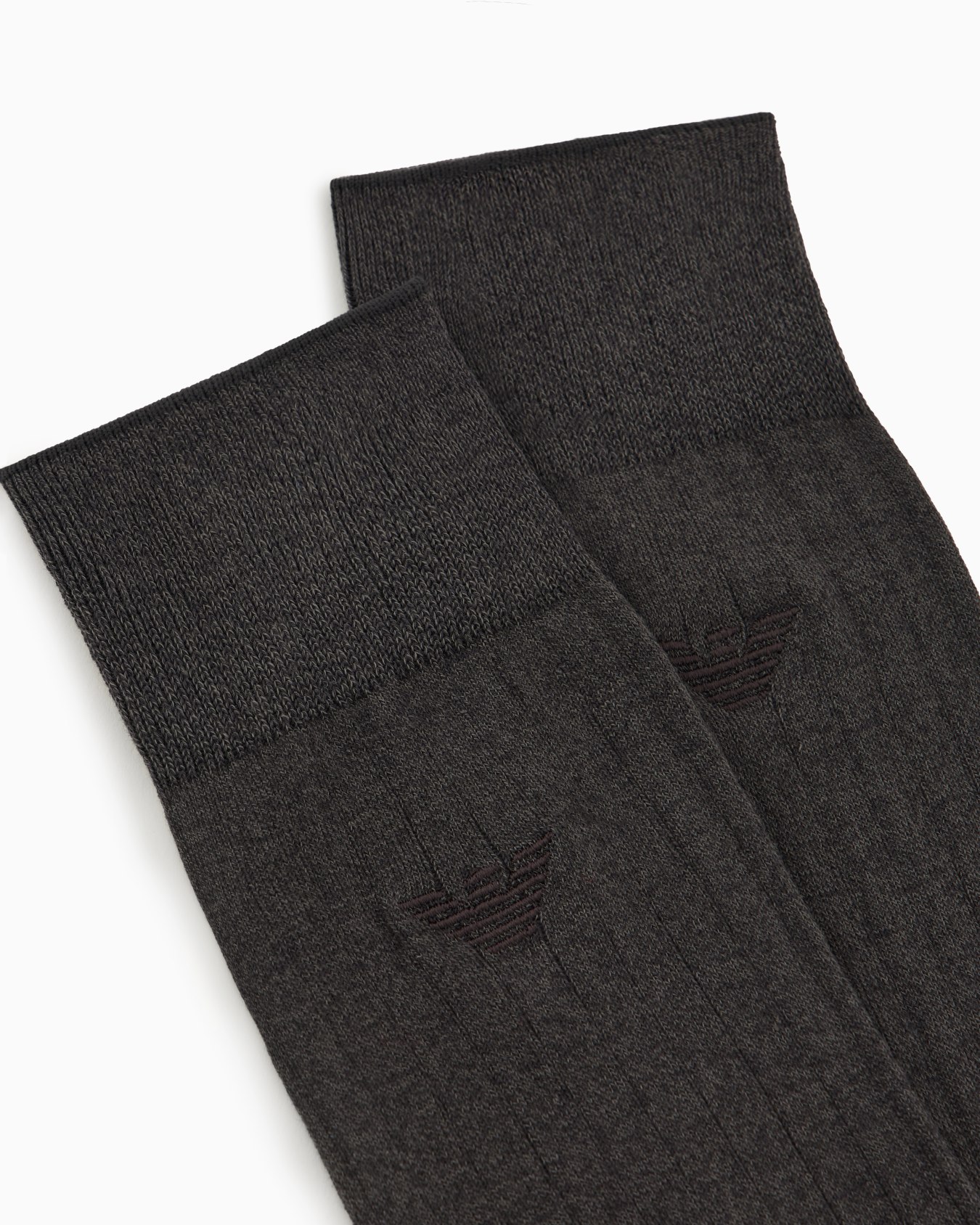 クルー丈刺繍イーグルロゴリブソックス スライドする 1