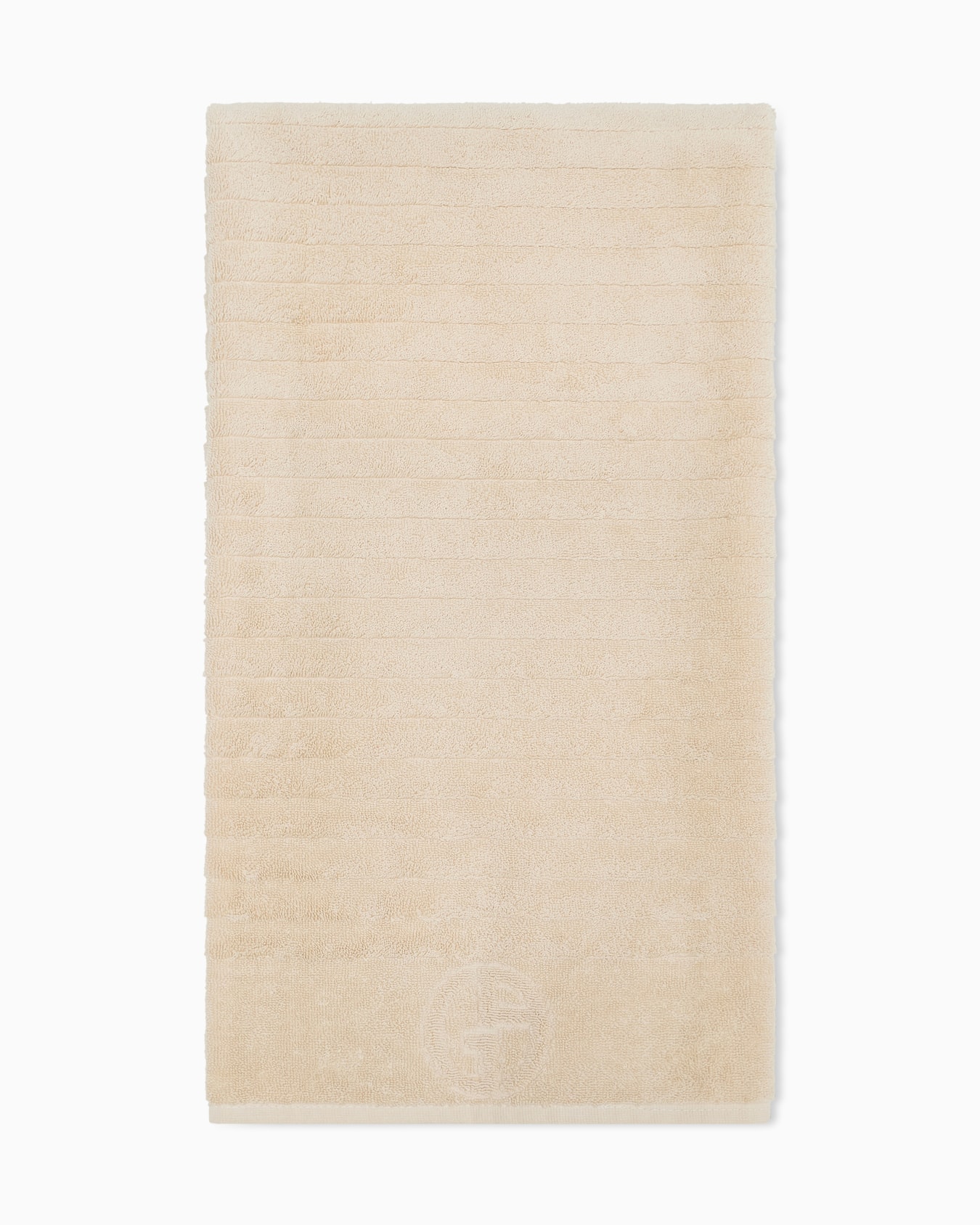 DOROTEA BODY TOWEL PLEATED PATTERN WITH GA LOGO Slide 0