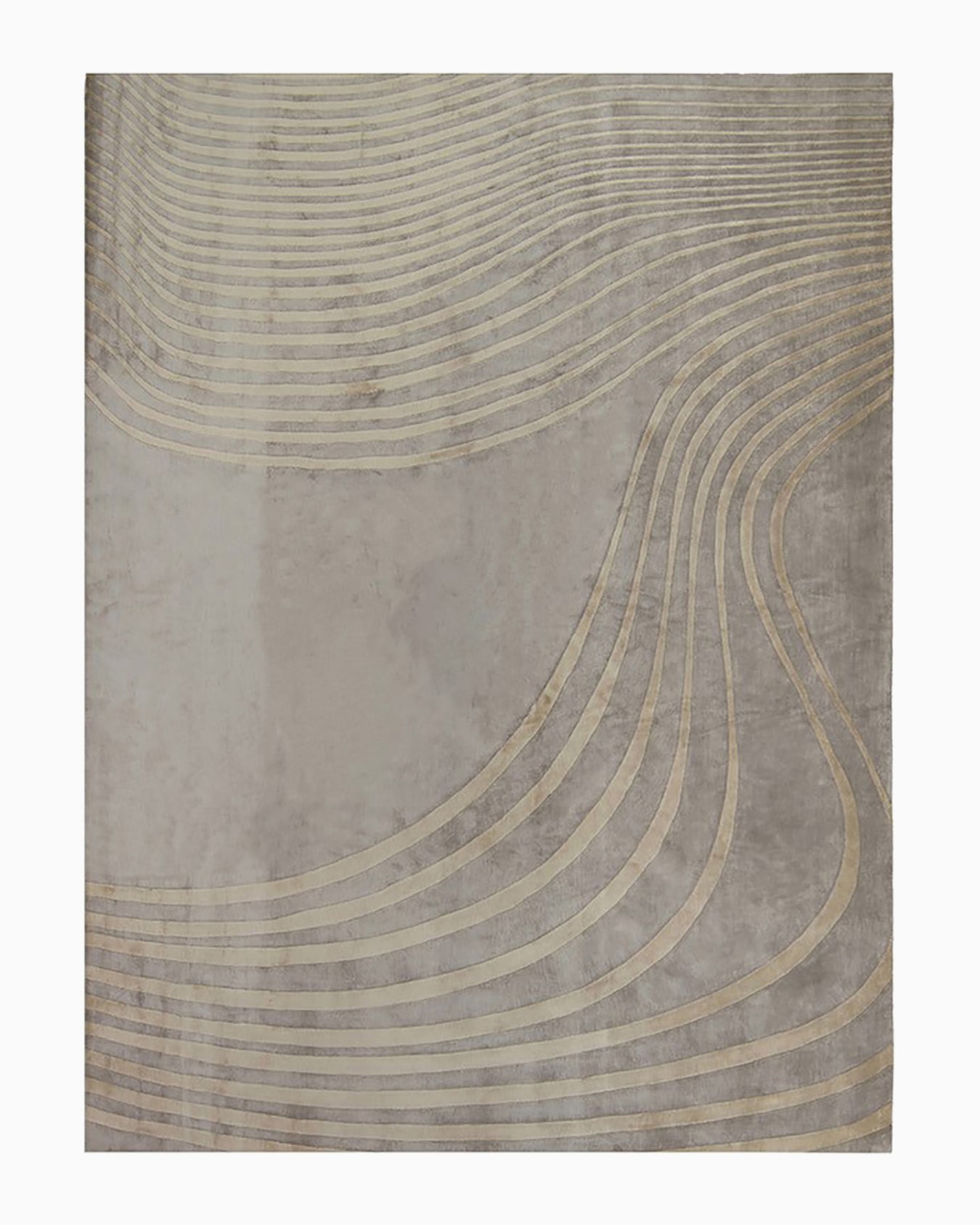 MILES Hand-knotted rug Slide 0