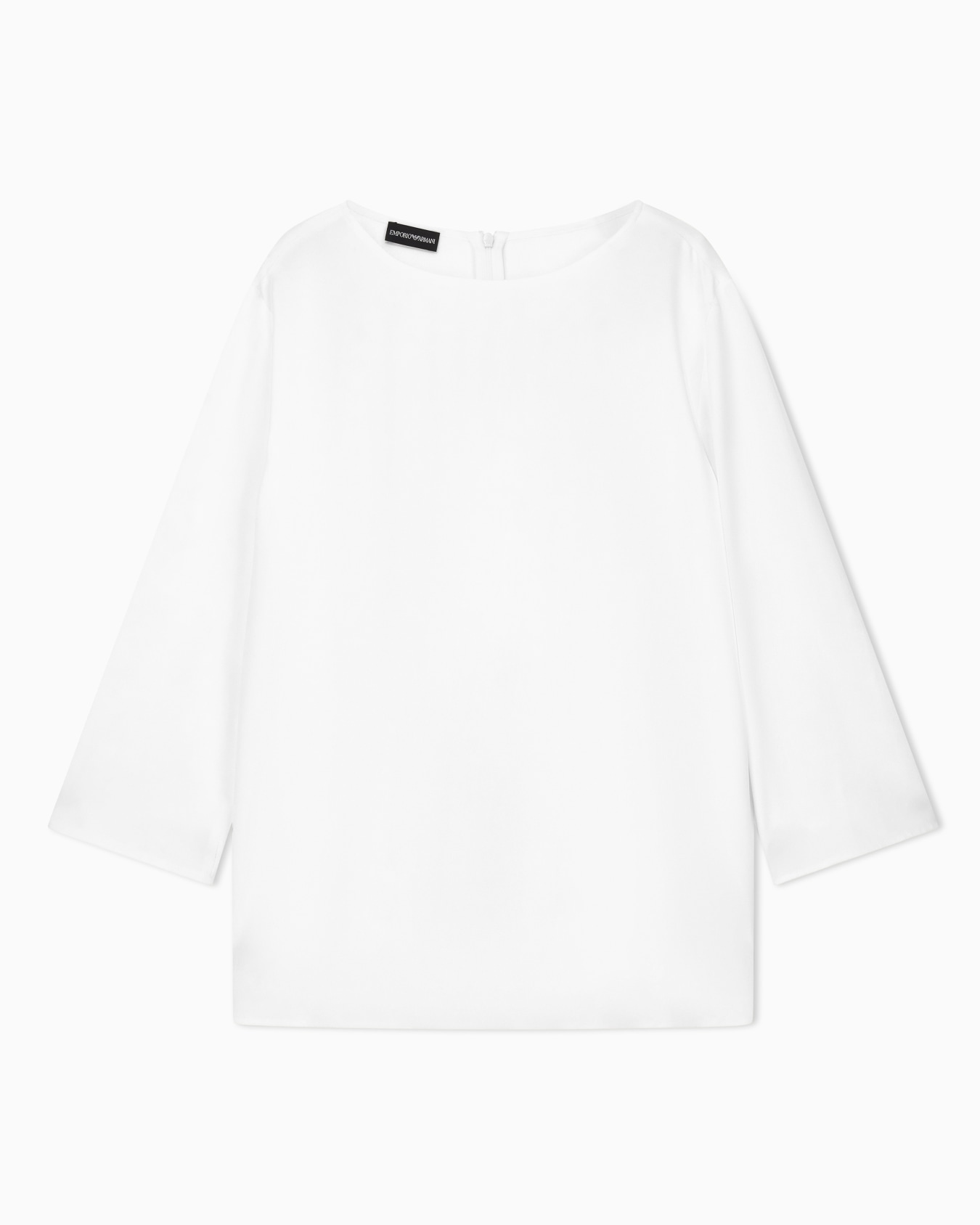 Envers-satin blouse with 3/4 sleeves Slide 0