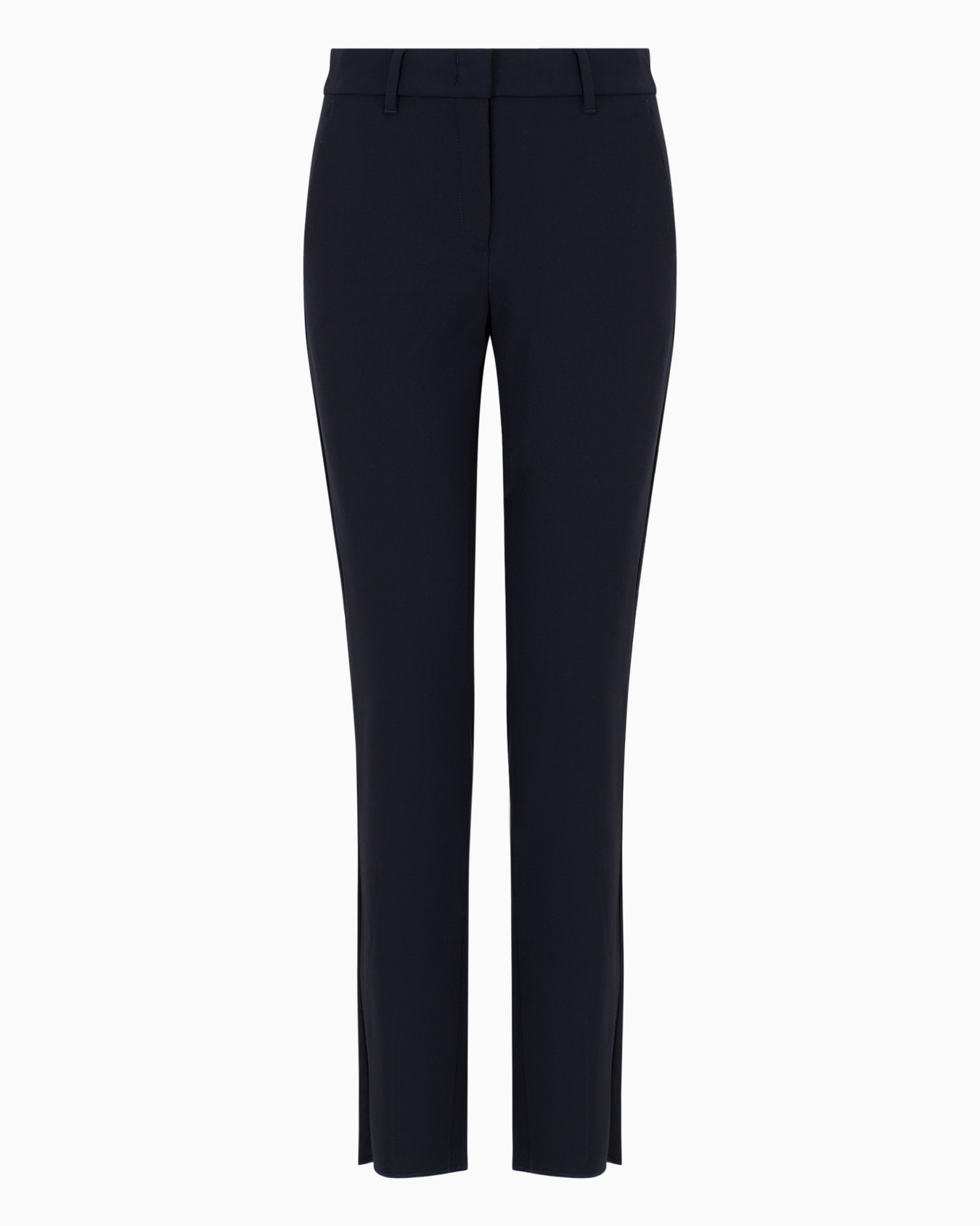 Pantaloni in lana grain de poudre Slide 0