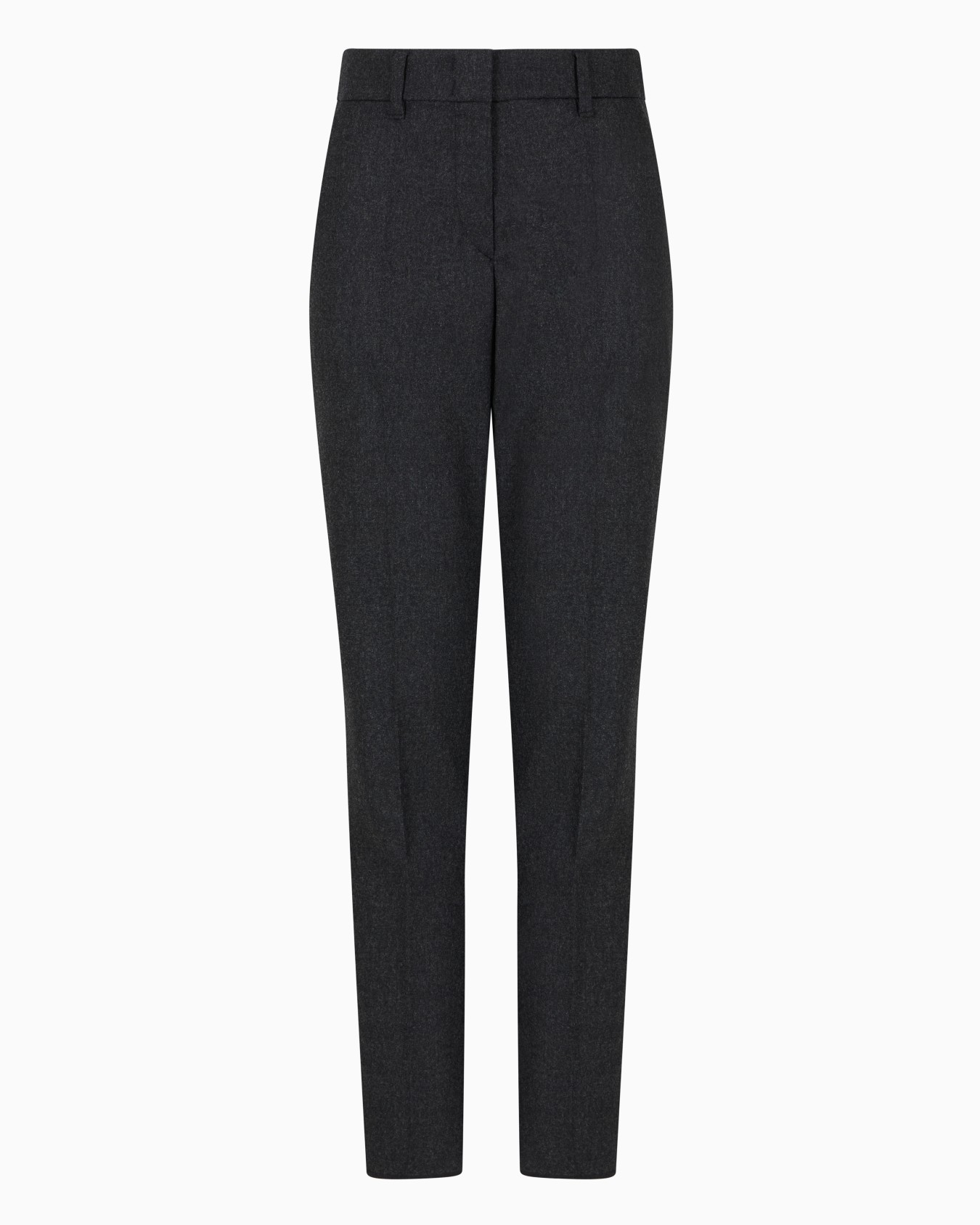 Mixed-wool flannel trousers Slide 0