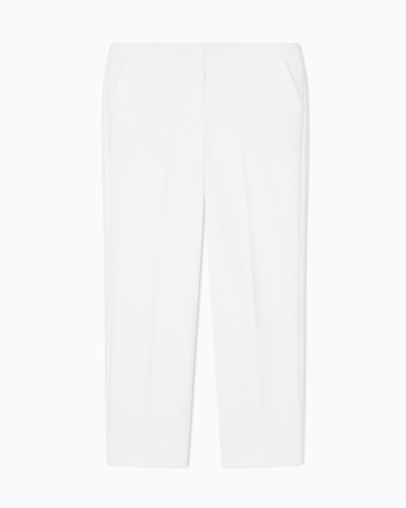 Pantalones 7/8 de gabardina elástica Diapositiva 0