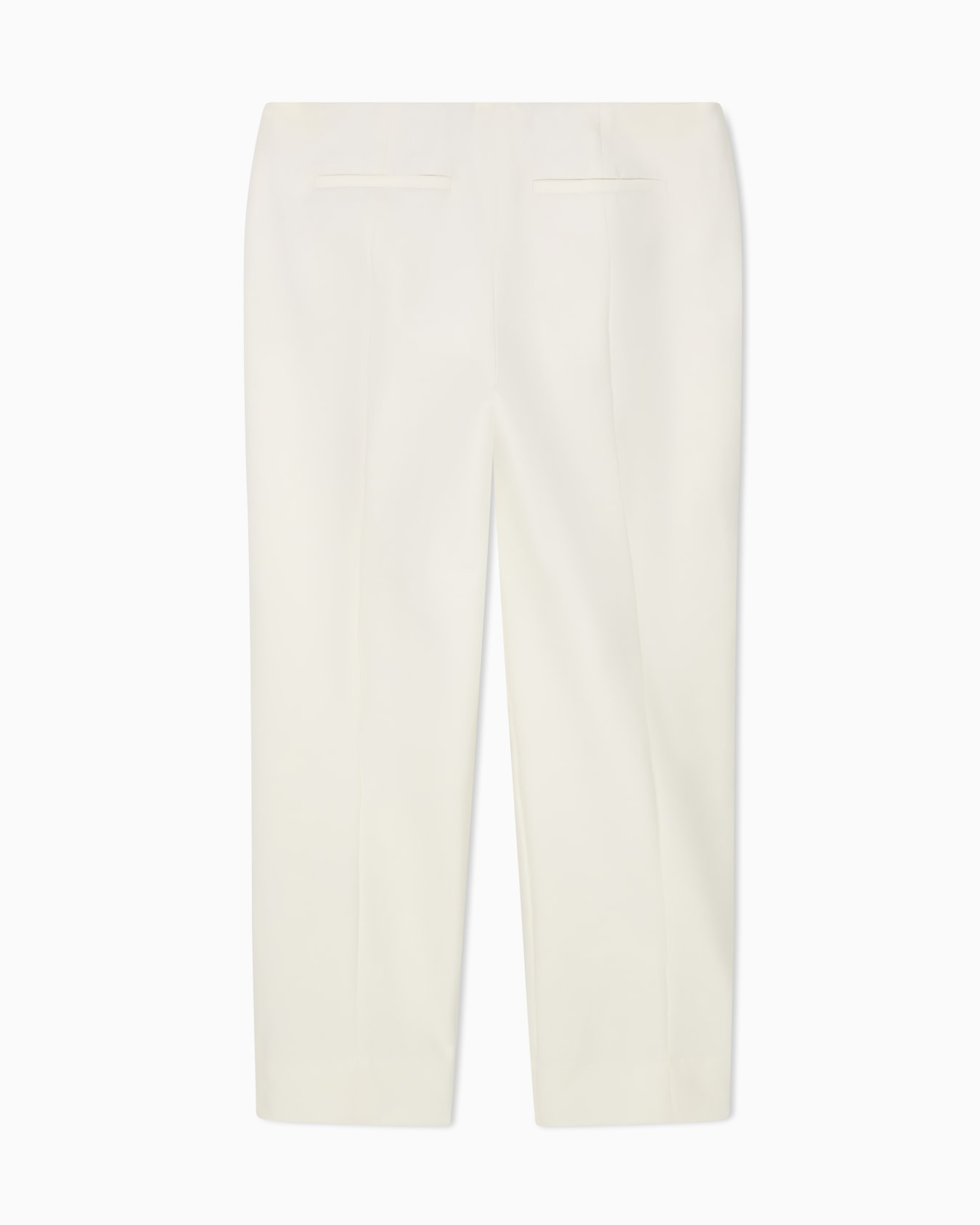 Stretch gabardine 7/8 trousers Slide 2