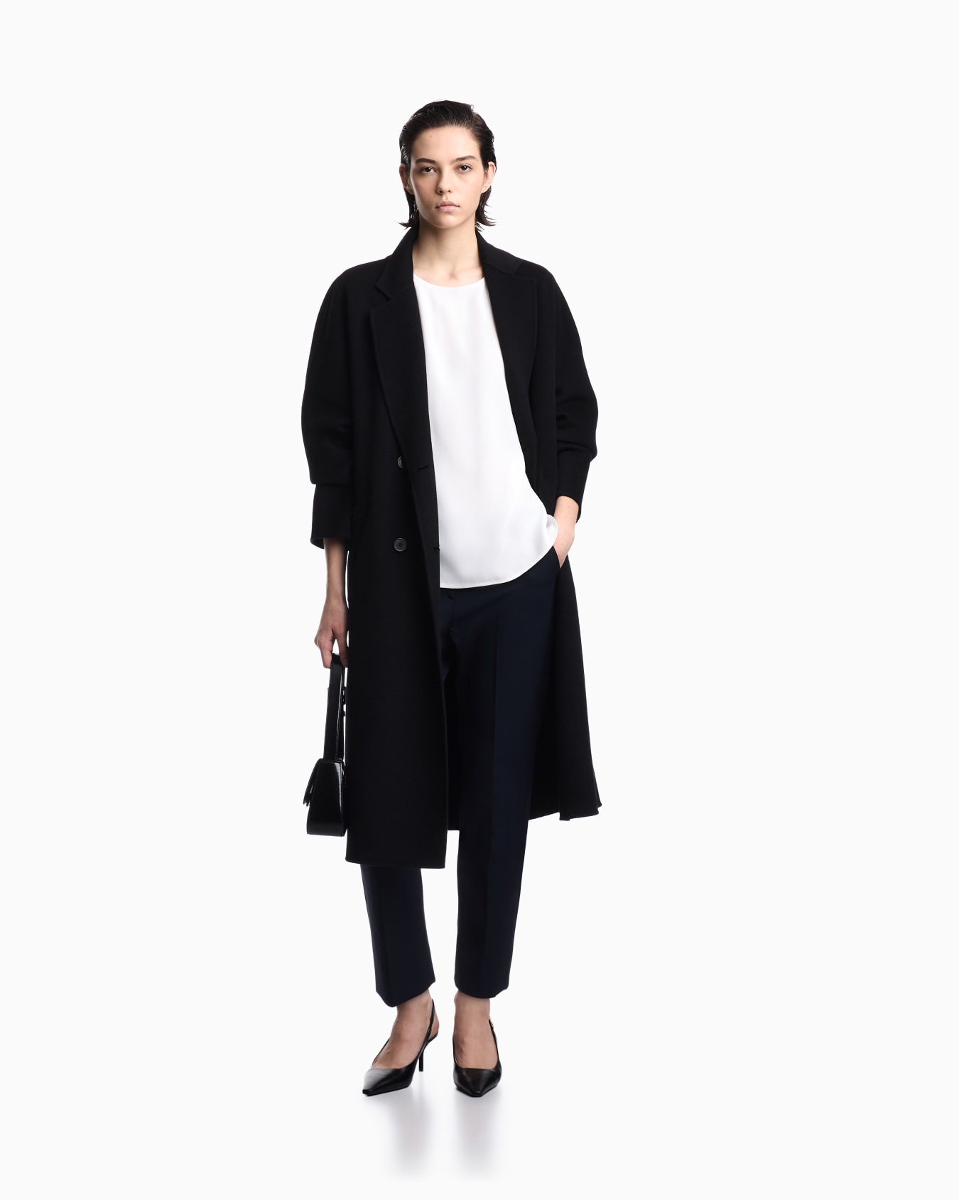 7/8-Hose aus elastischer Gabardine Folie 1