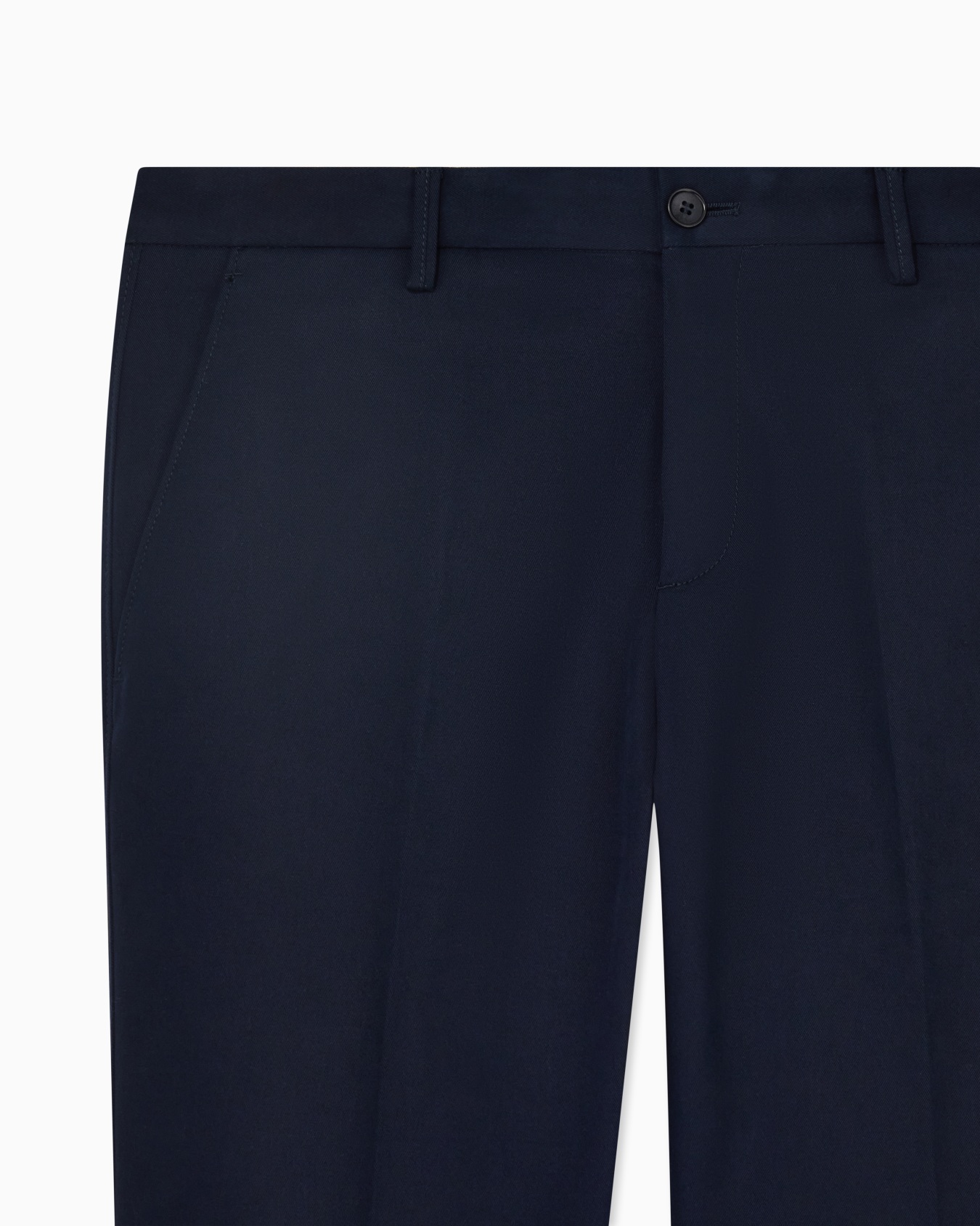 Stretch cashmere and cotton trousers Slide 4