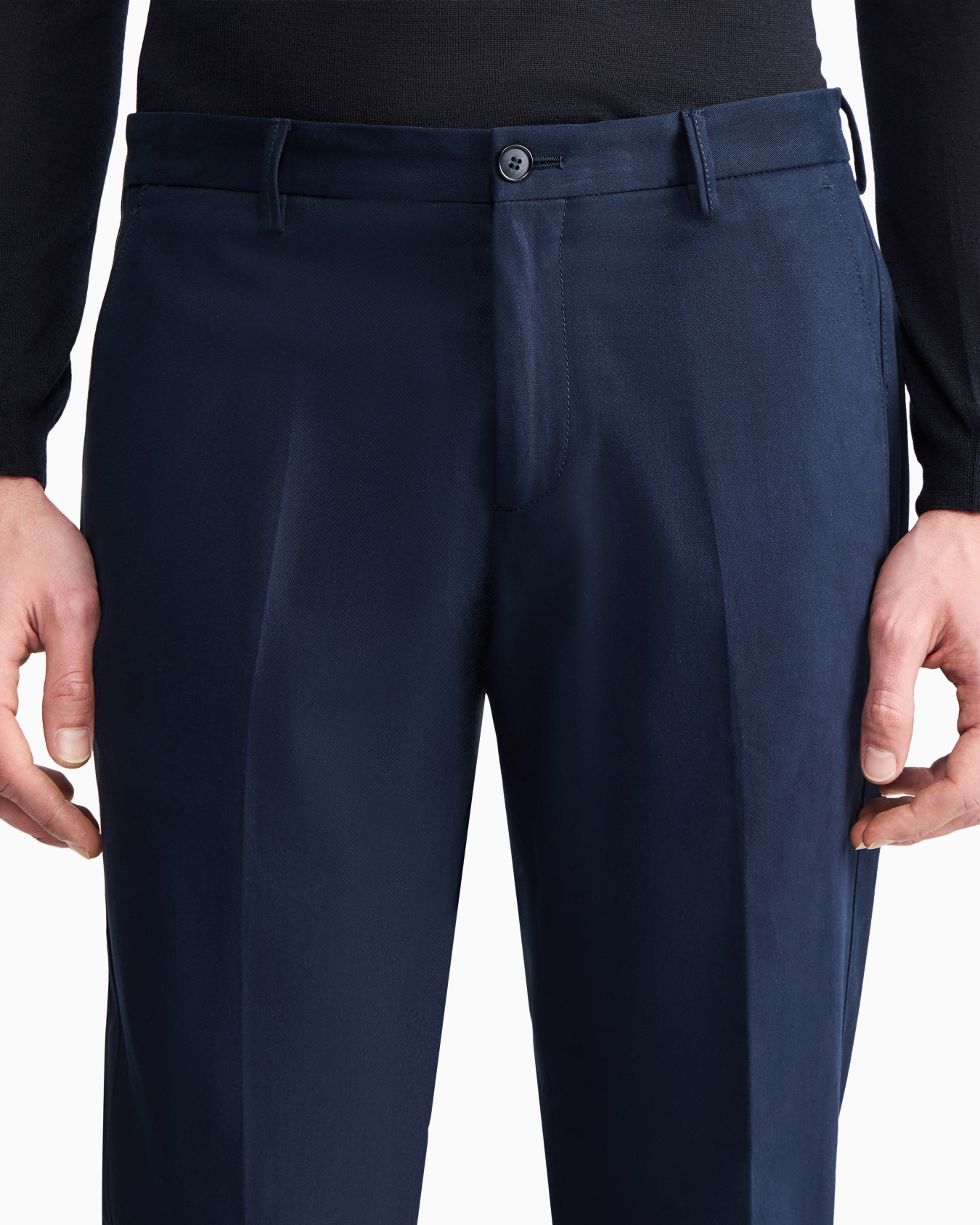 Pantalones de algodón y cachemir elástico Diapositiva 6