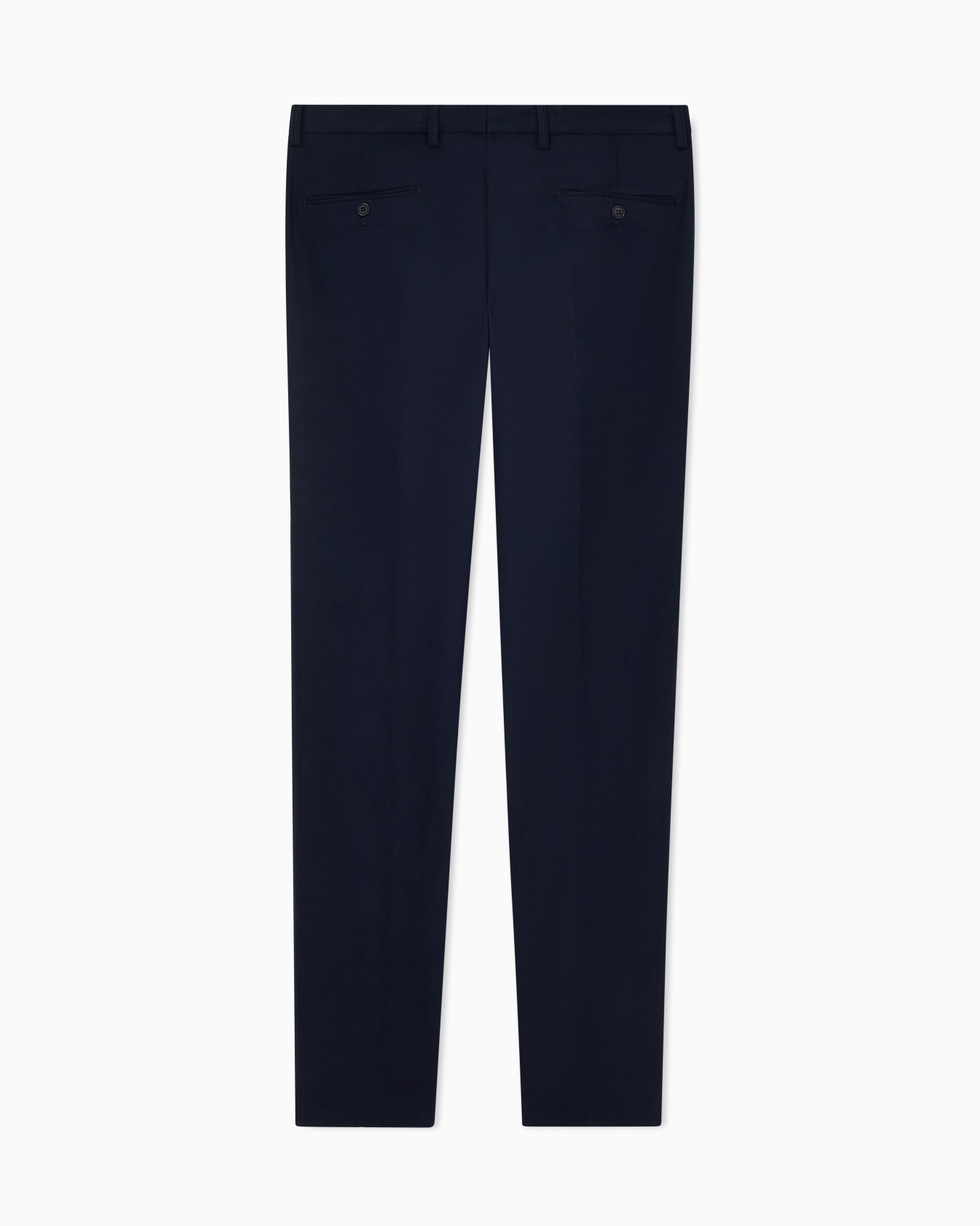 Stretch cashmere and cotton trousers Slide 2