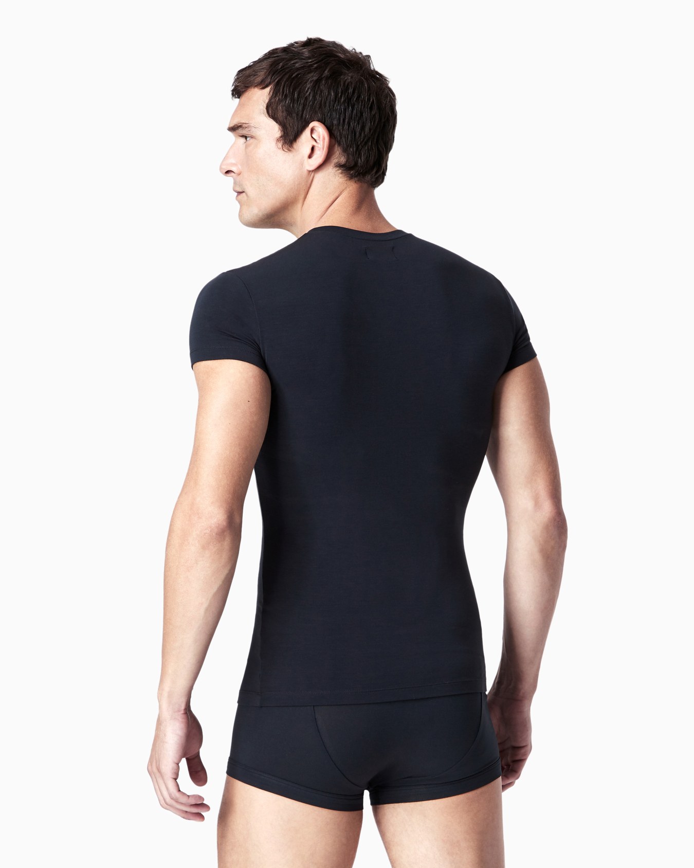 Camiseta de estar en casa de punto elástico Diapositiva 2