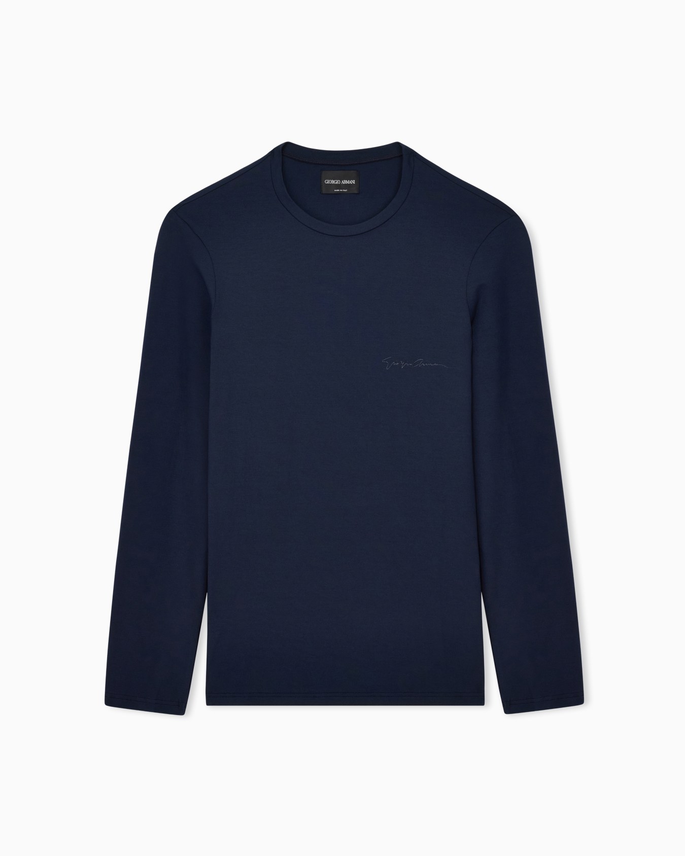 Short-sleeved loungewear jumper in stretch modal Slide 0