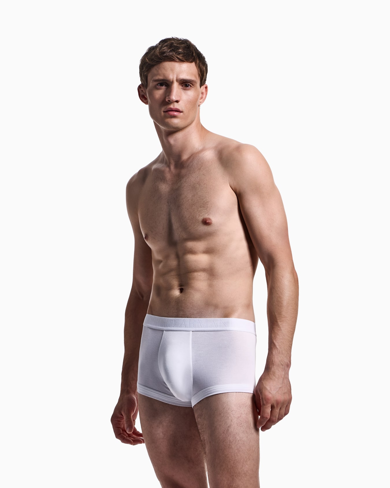 Pack of three stretch jersey boxers Slide 1