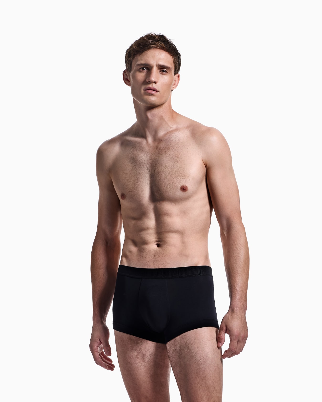 Pack of three stretch jersey boxers Slide 1