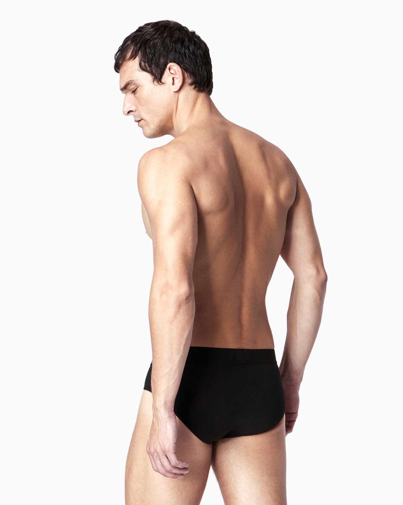 Pack of three stretch jersey briefs Slide 2