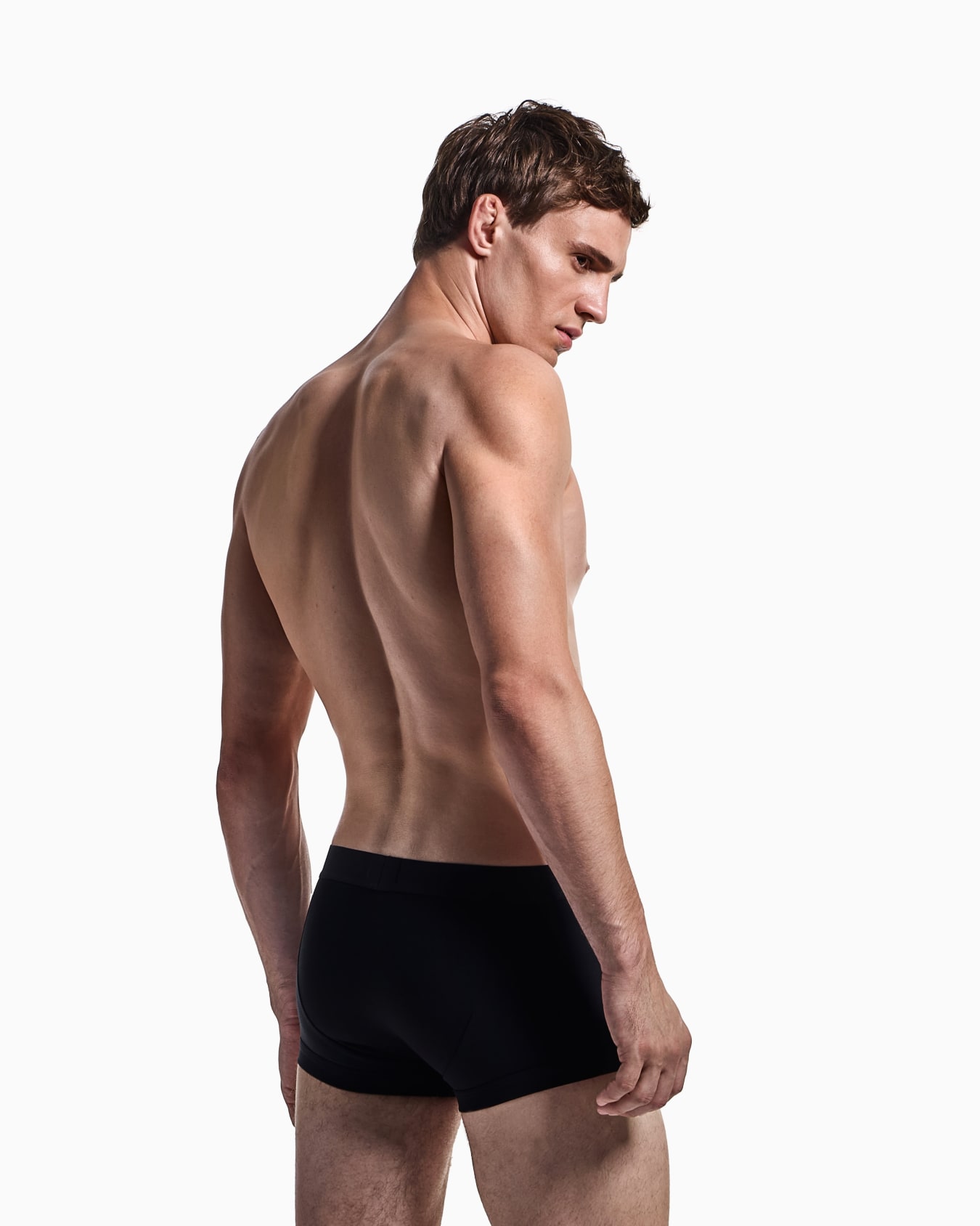 Packung mit zwei Boxershorts aus elastischer Baumwolle Folie 2