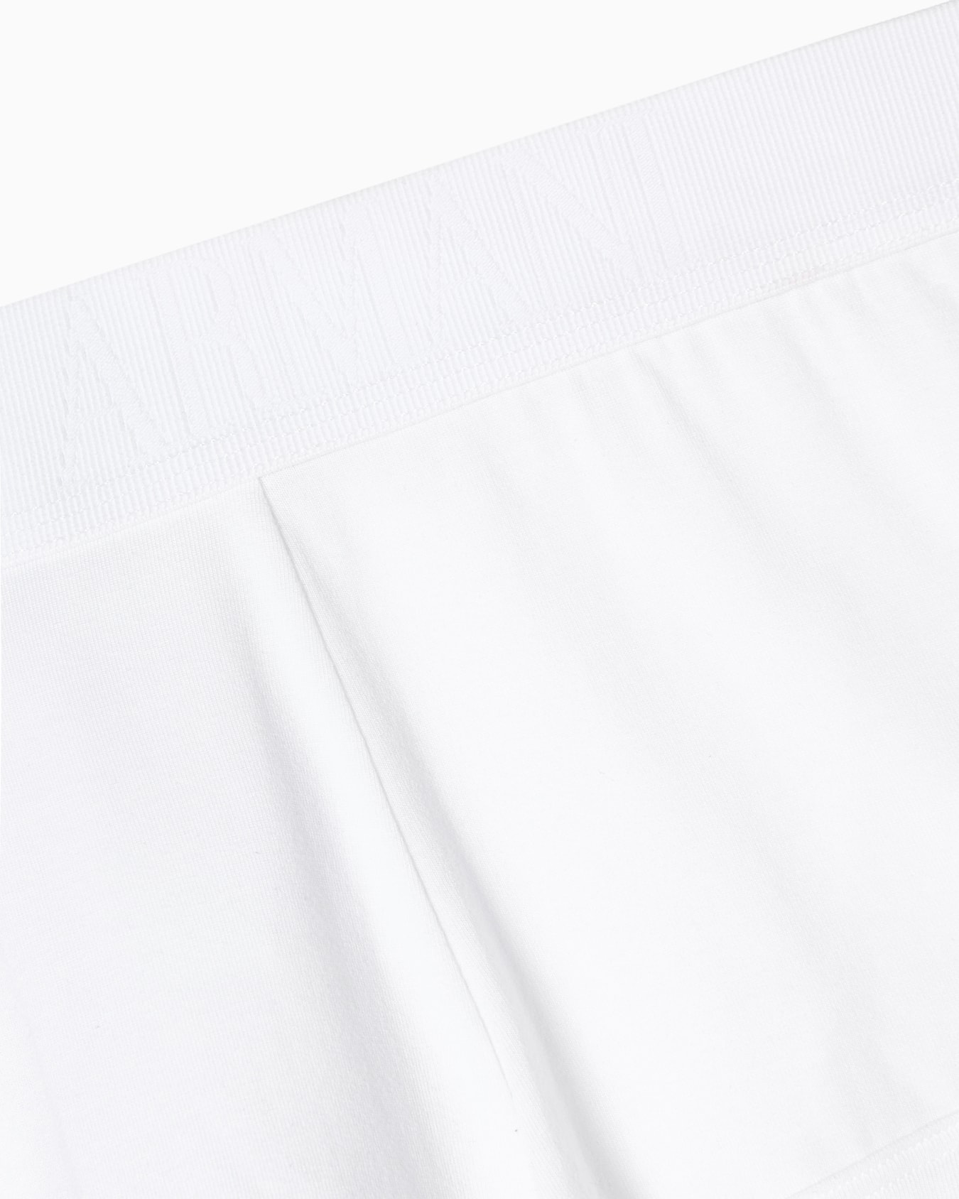 Bóxer de punto elástico con banda con logotipo Diapositiva 3