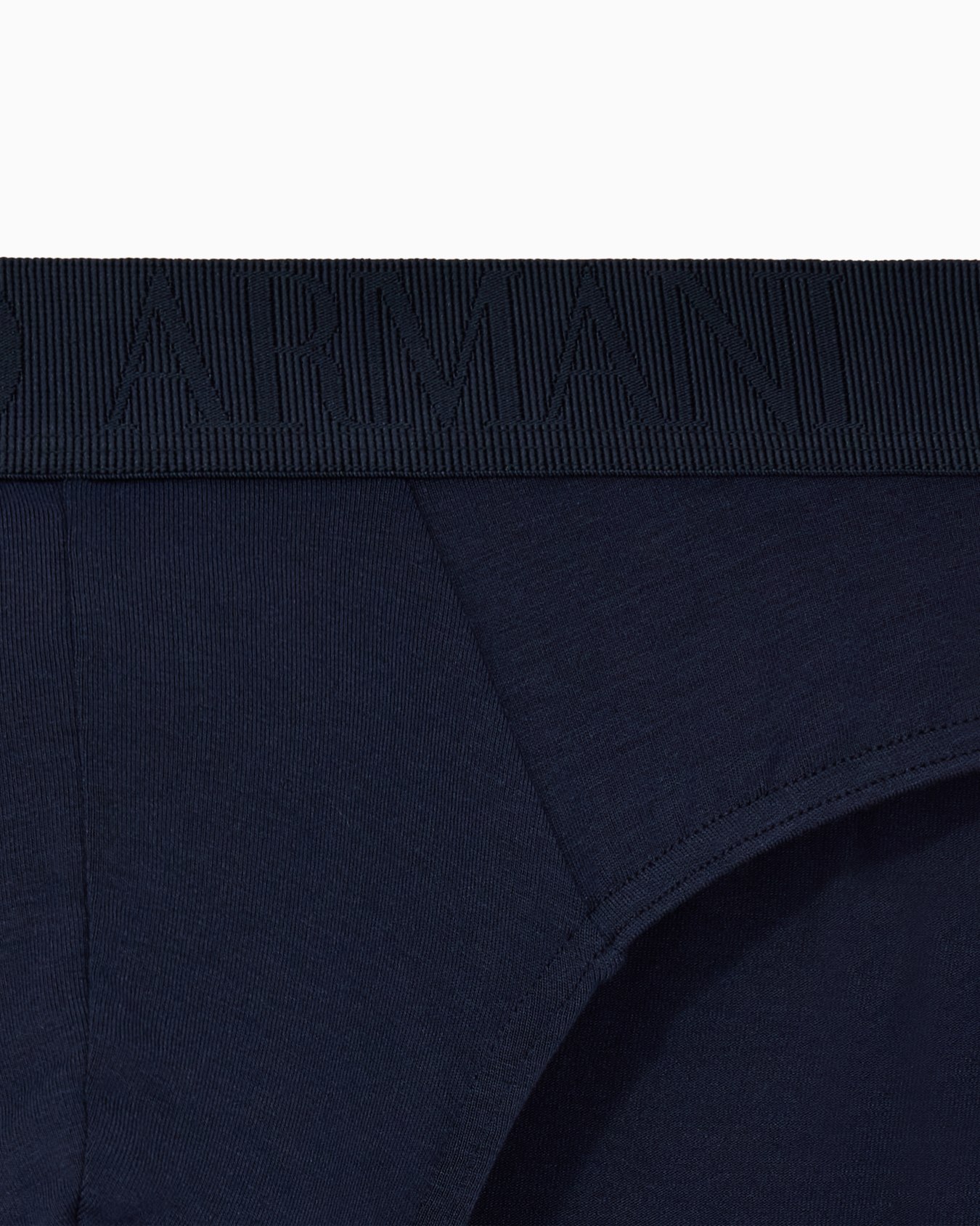 Stretch jersey briefs with logo band Slide 3