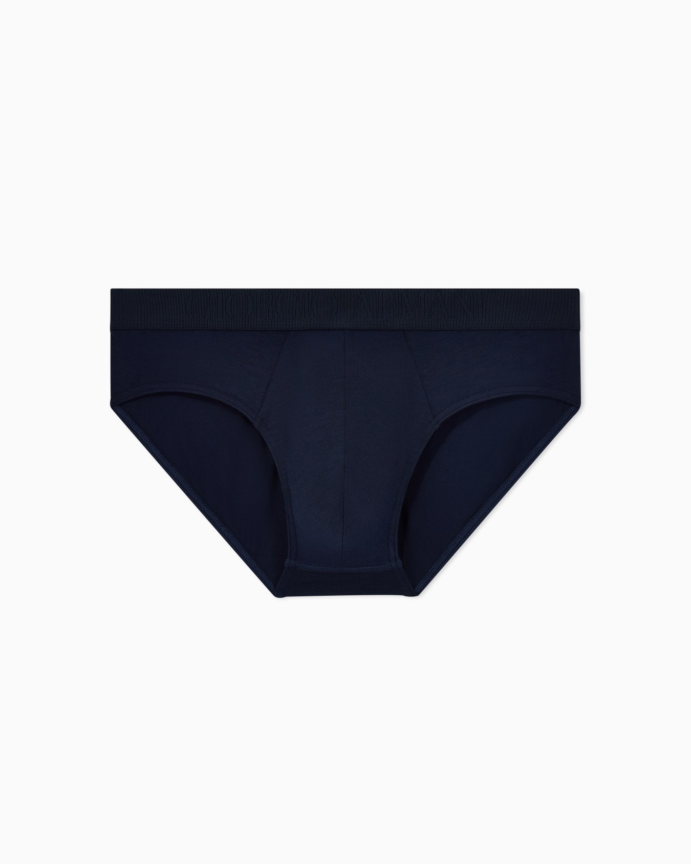 Stretch jersey briefs with logo band Slide 0