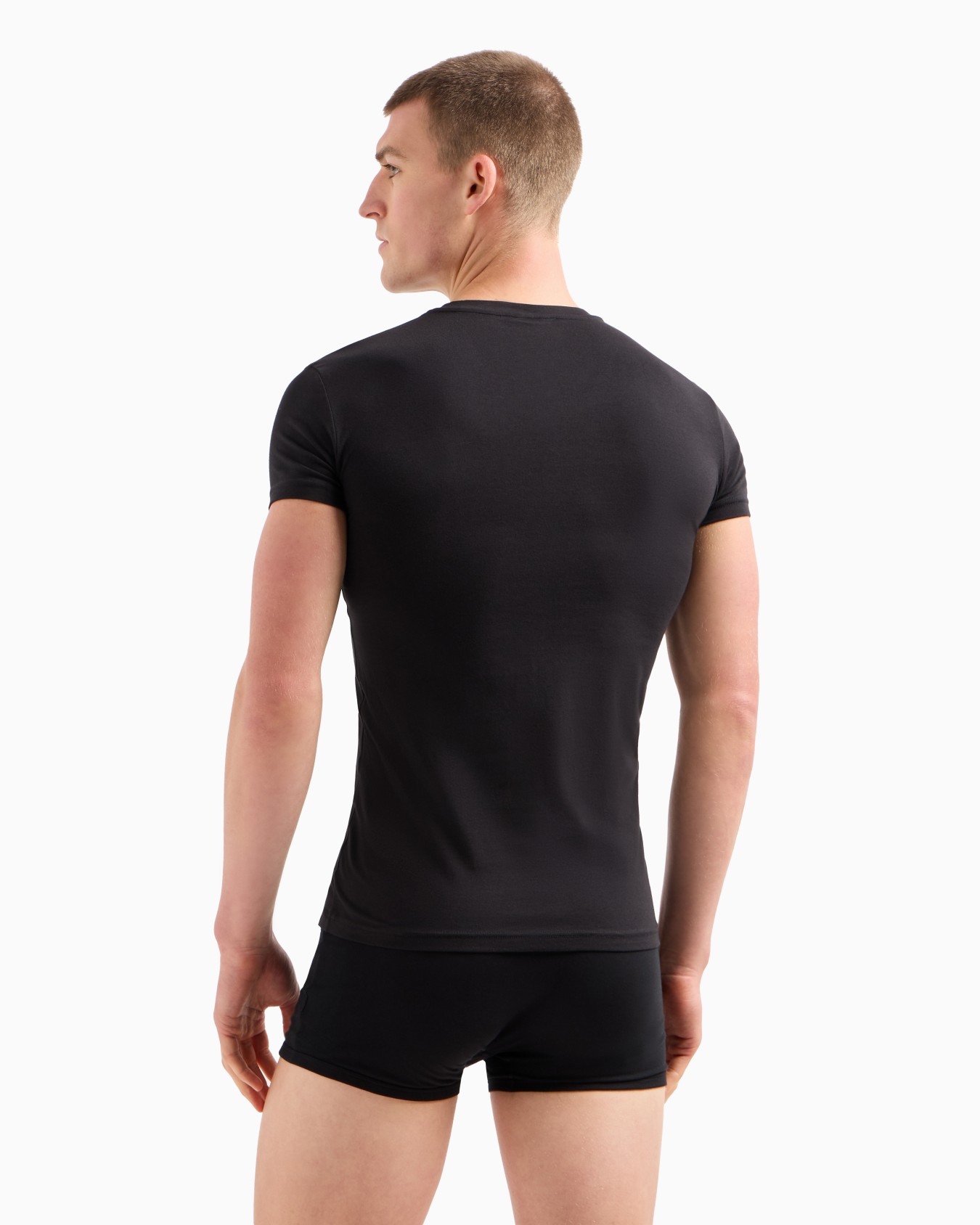 Basic V-neck underwear T-shirt Slide 2