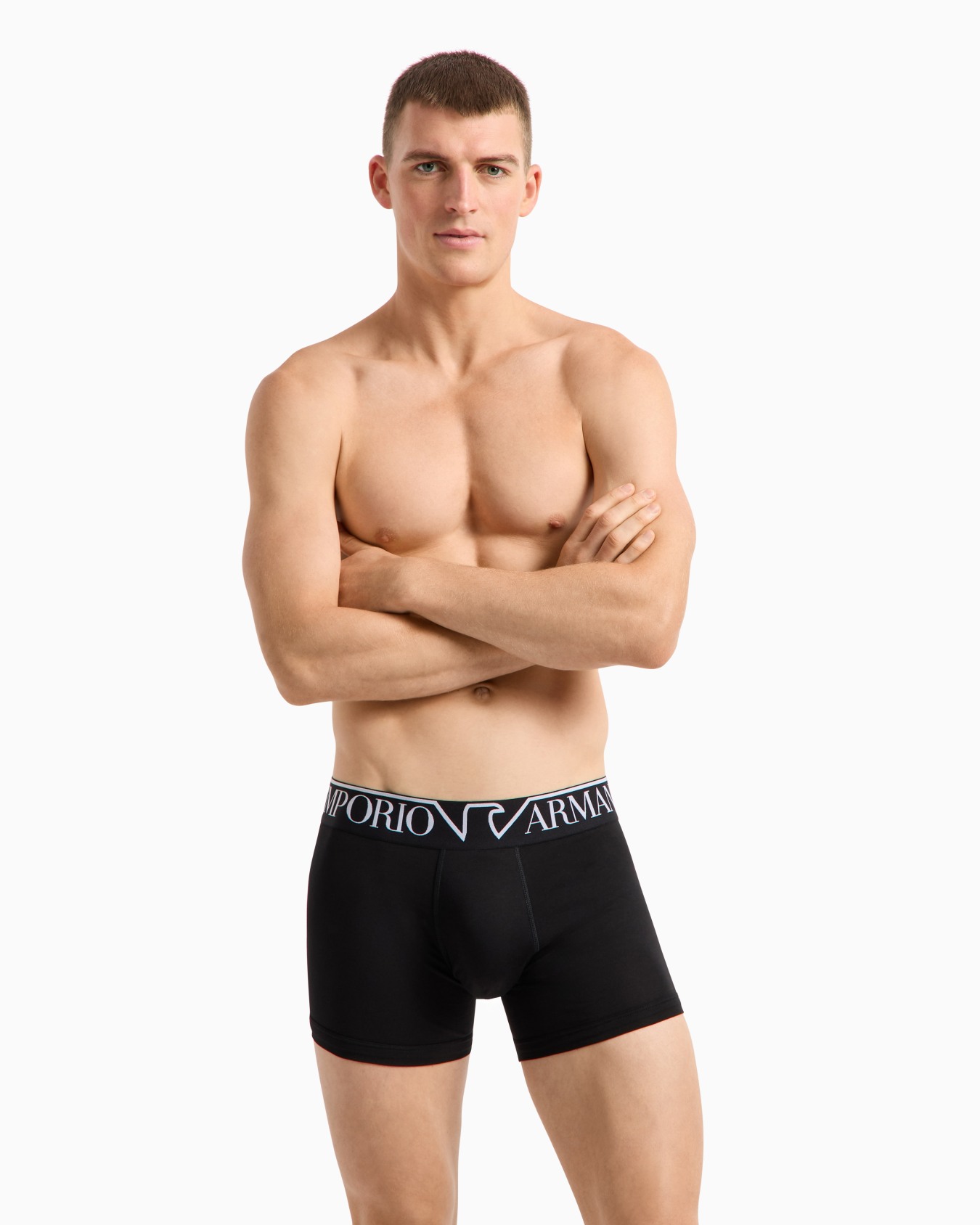 Boxer court en coton biologique Megalogo ASV Diapositive 1
