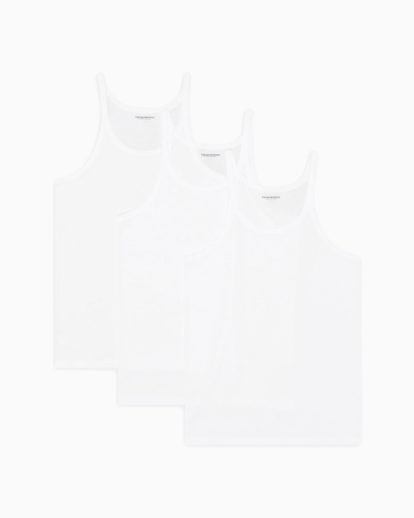 Three-pack of jersey loungewear tank tops Slide 0