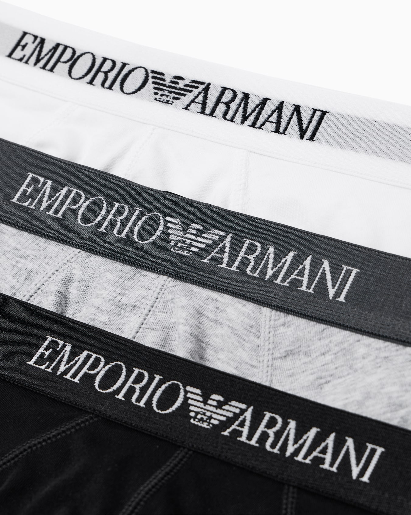 Paquete de tres calzoncillos slip con tira con logotipo Diapositiva 1