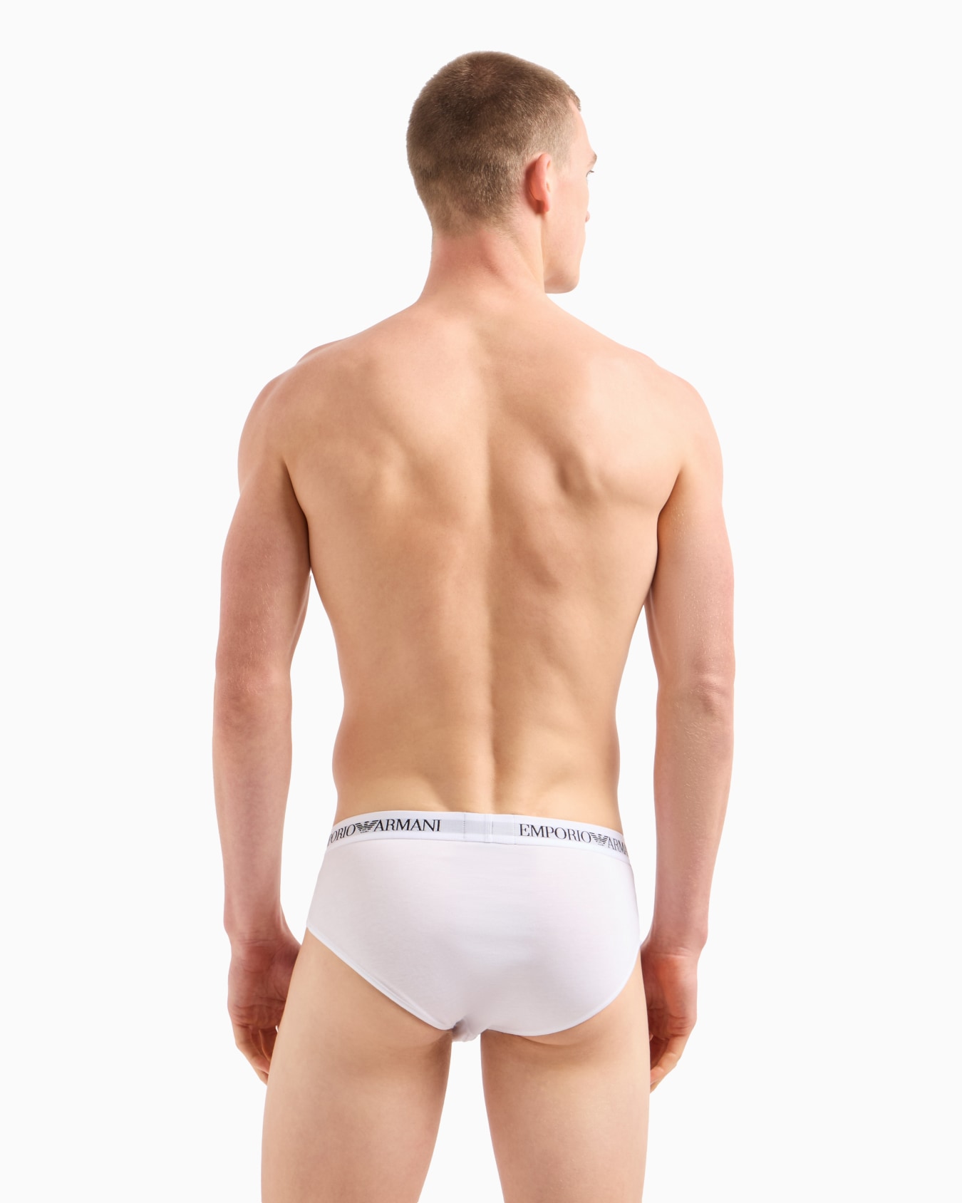 Paquete de tres calzoncillos slip con tira con logotipo Diapositiva 2