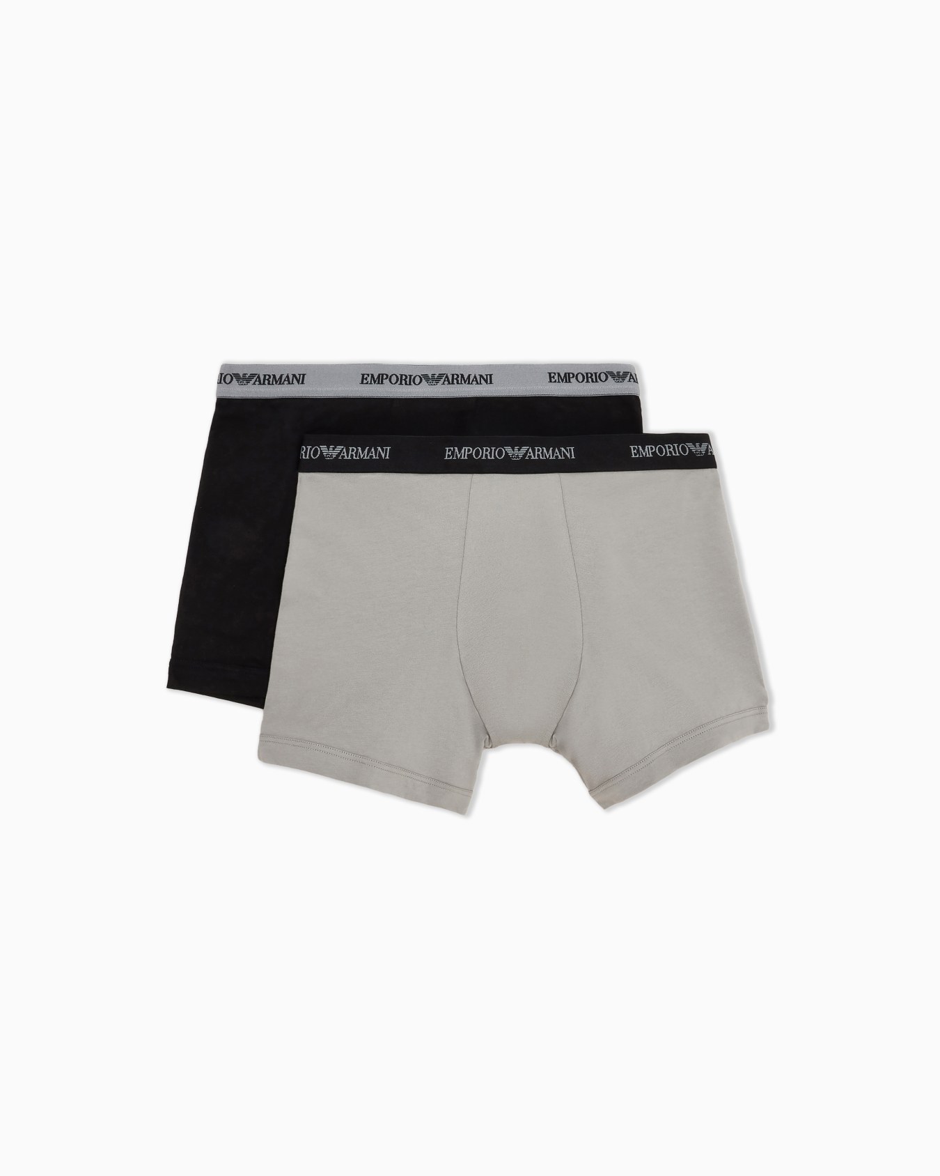 Paquete con dos calzoncillos bóxer con tira con logotipo completo Diapositiva 0