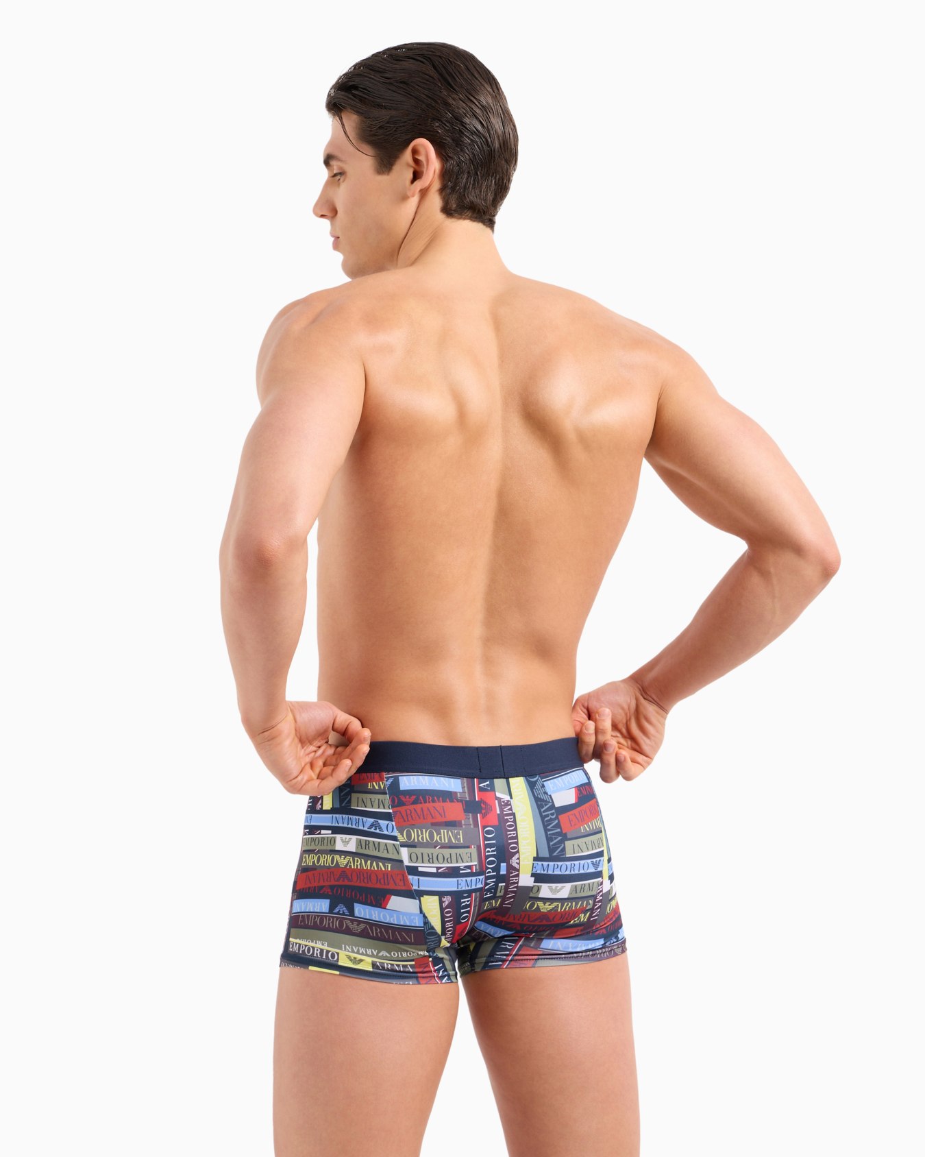 ASV all-over print recycled-microfibre boxer briefs Slide 2