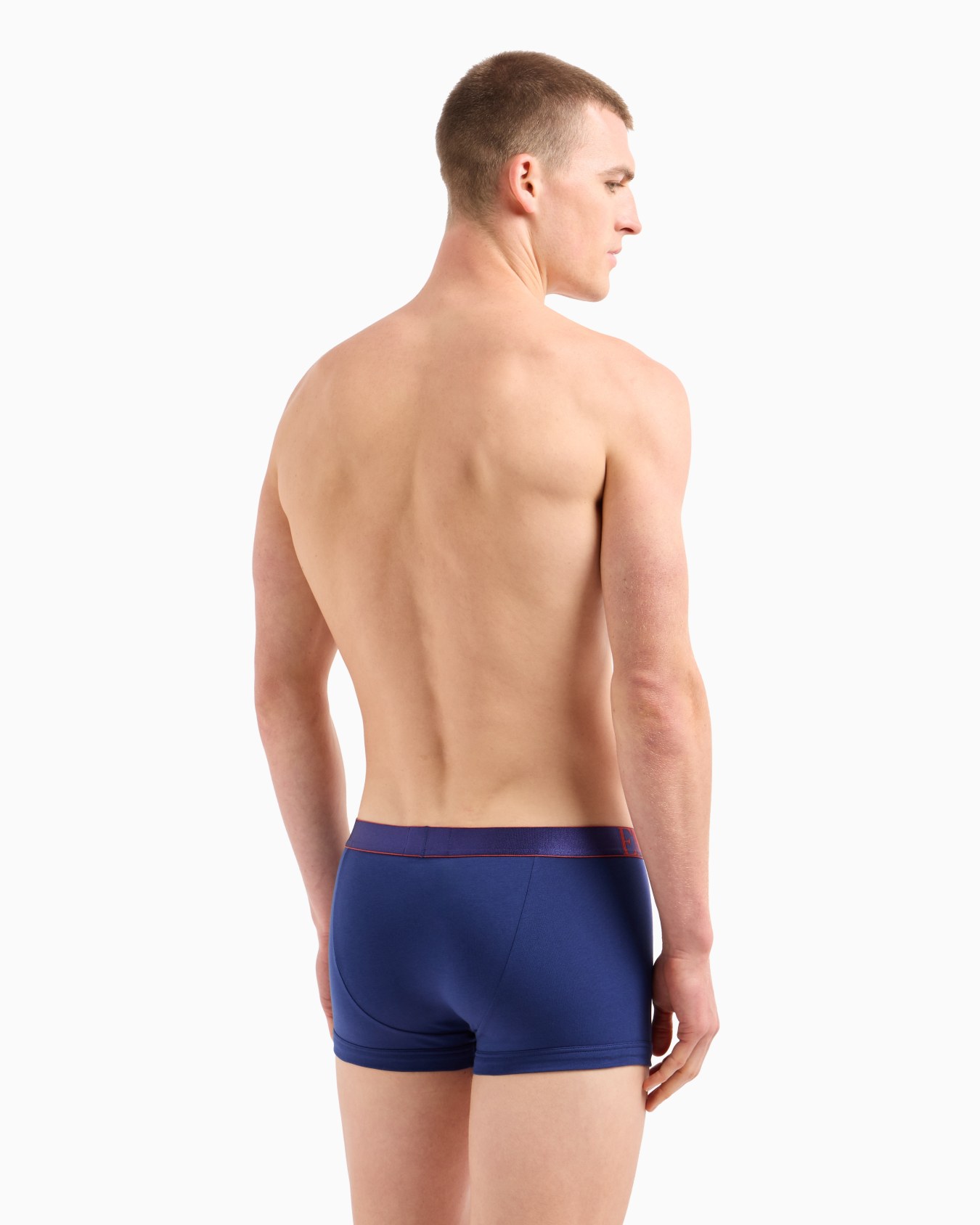 Three-pack of ASV shiny logoband organic-cotton boxer briefs Slide 2