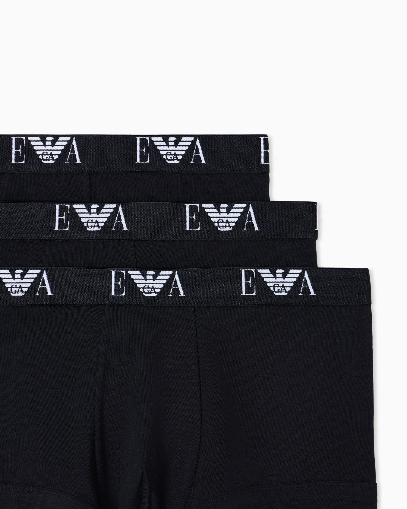 Three-pack of boxer briefs with essential monogram logo Slide 3
