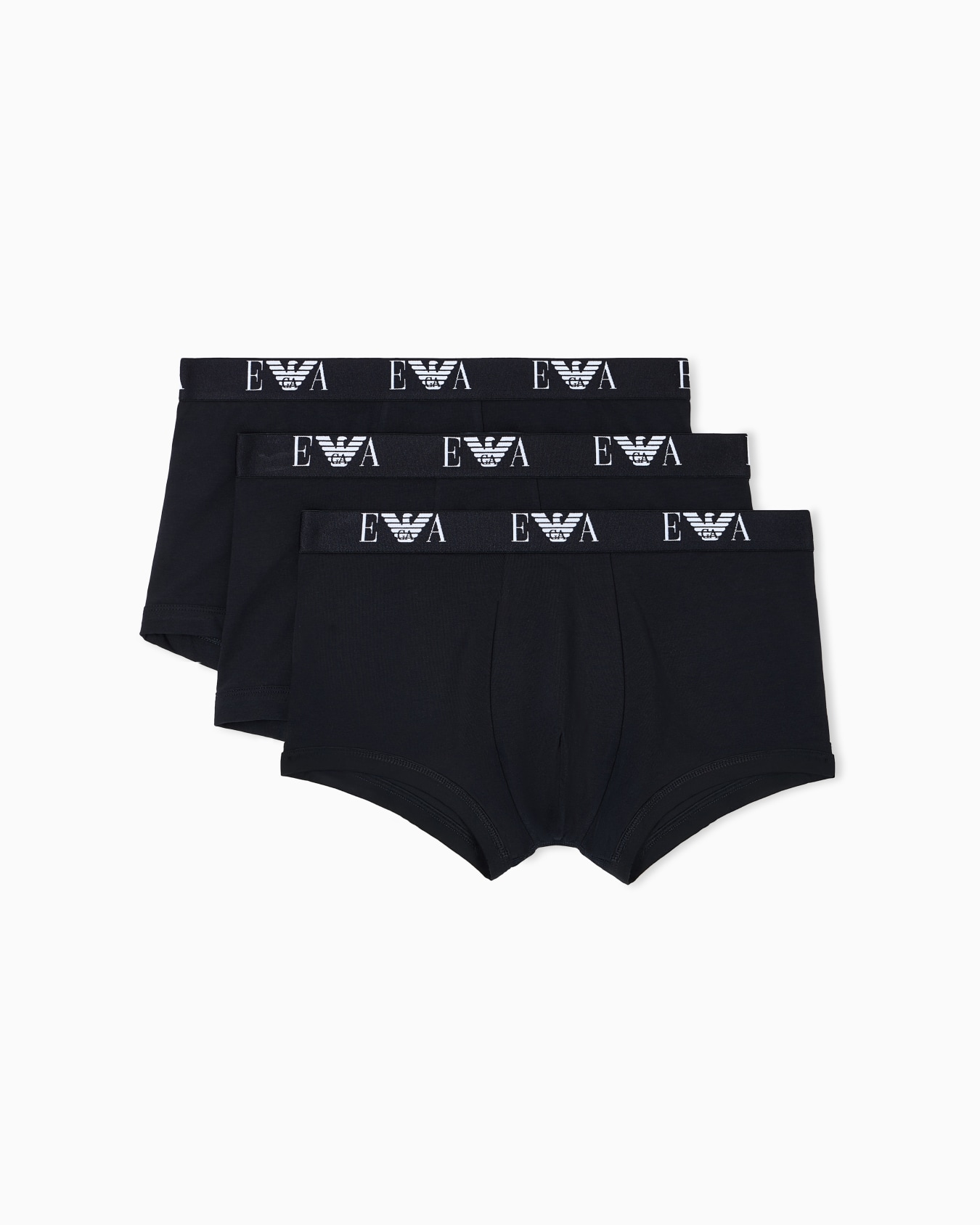 Three-pack of boxer briefs with essential monogram logo Slide 0