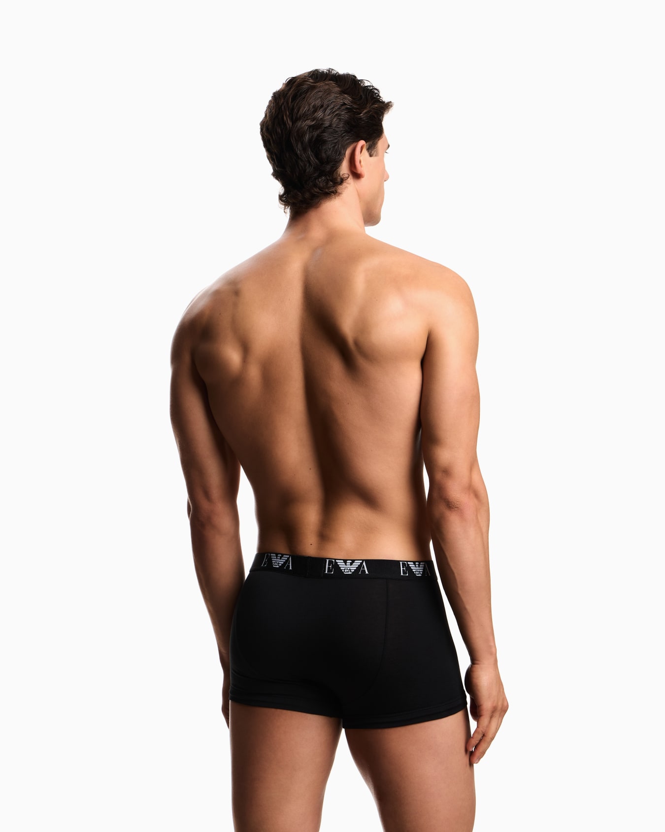 Three-pack of boxer briefs with essential monogram logo Slide 2
