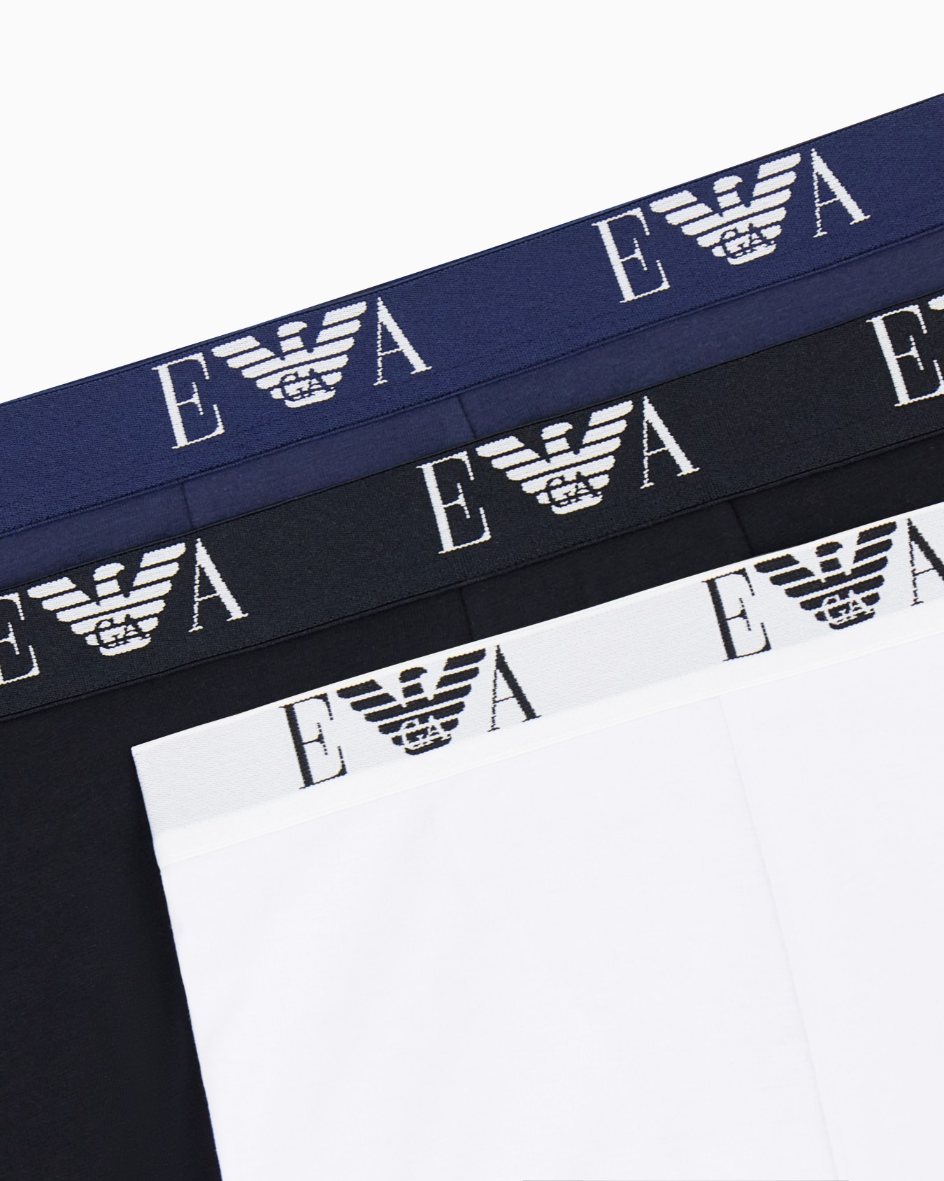Three-pack of boxer briefs with essential monogram logo Slide 3
