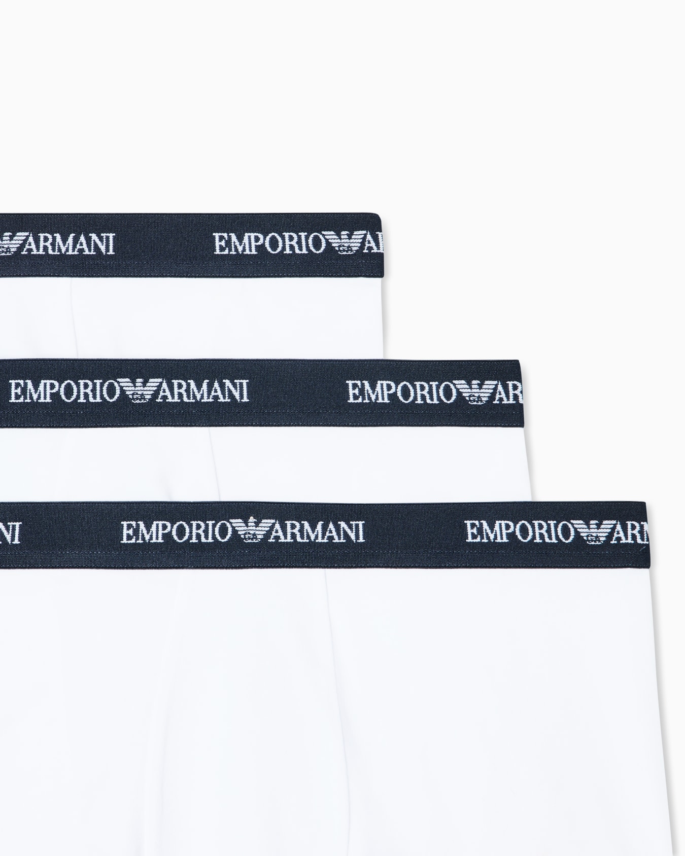 Three-pack of boxer briefs with core logo band Slide 3