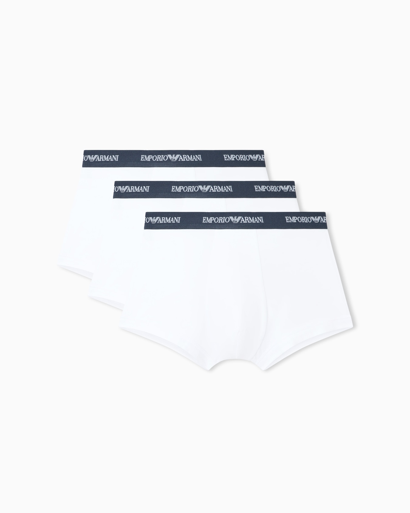 Three-pack of boxer briefs with core logo band Slide 0