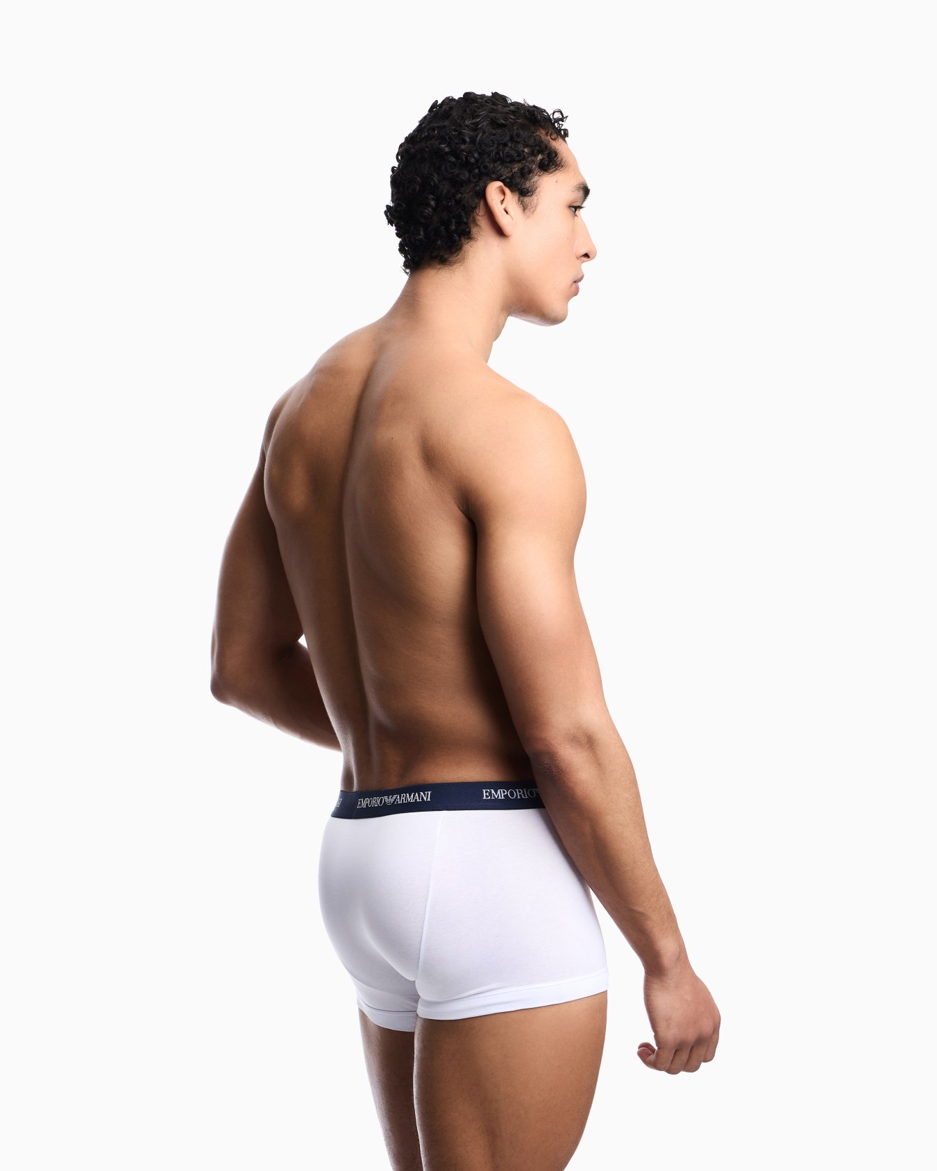 Three-pack of boxer briefs with core logo band Slide 2