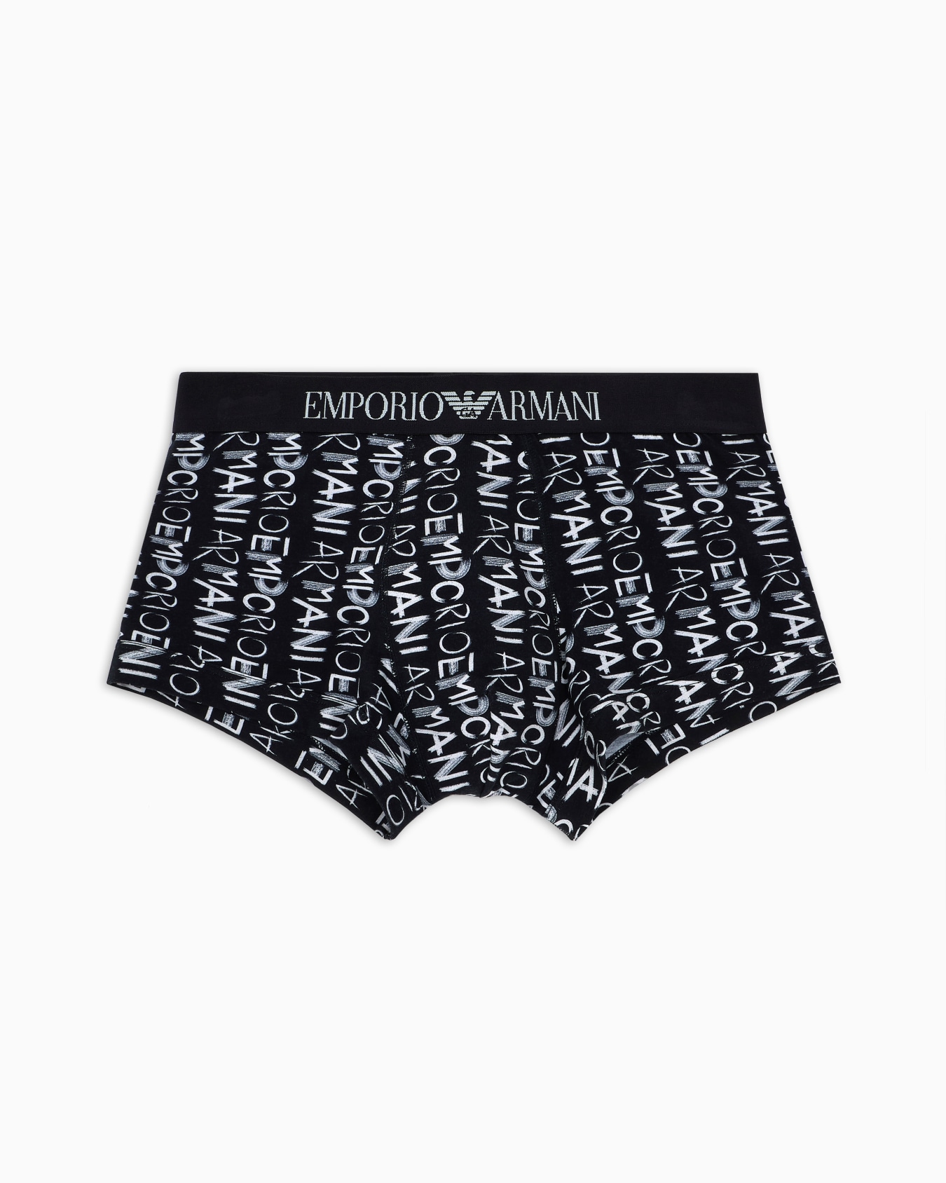 Boxer briefs with all-over logo print Slide 0