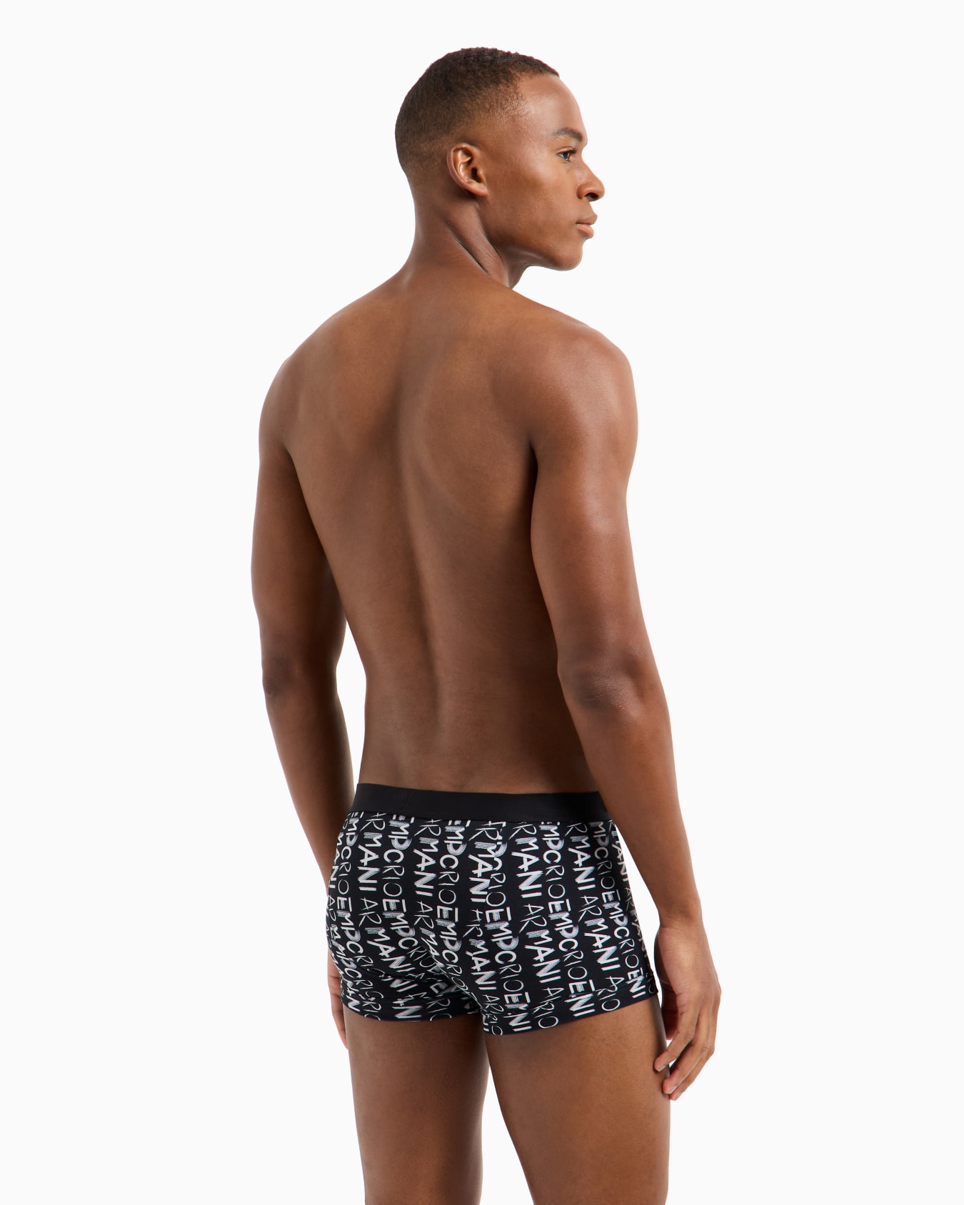 Boxer briefs with all-over logo print Slide 2